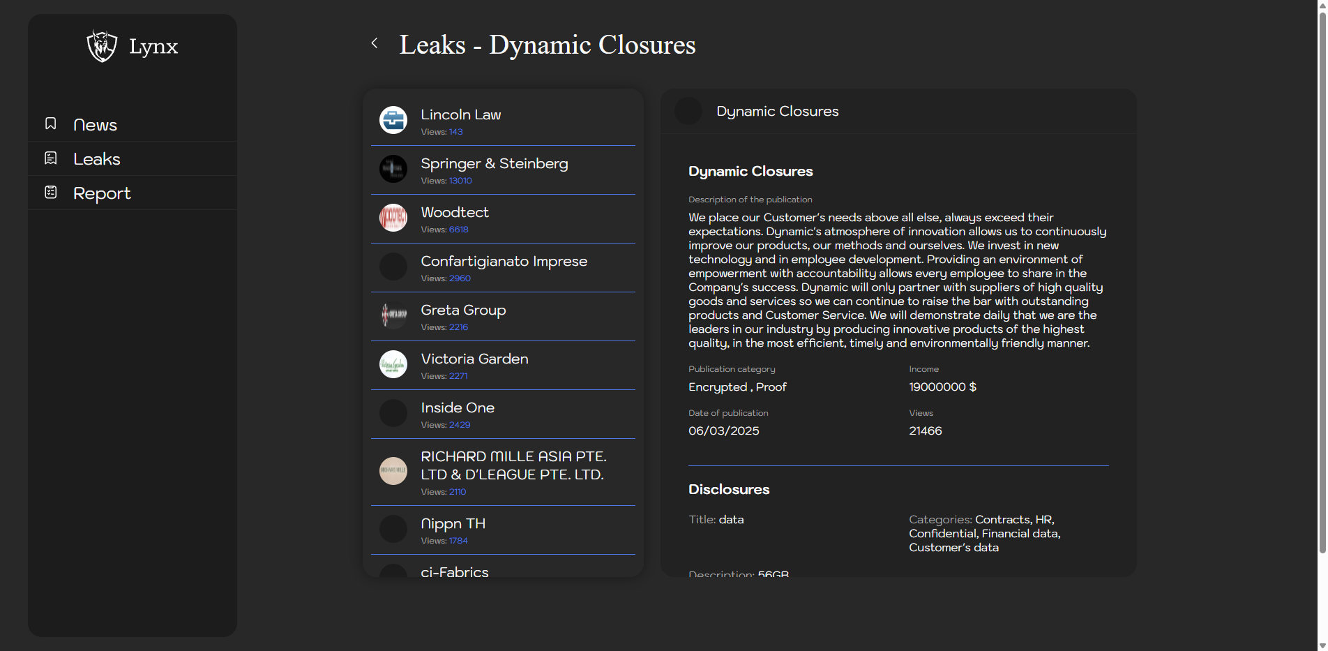 Screenshot del ataque