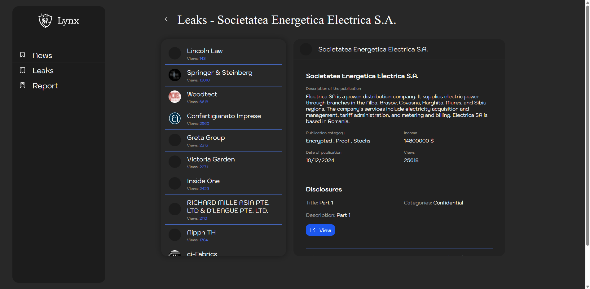 Screenshot del ataque