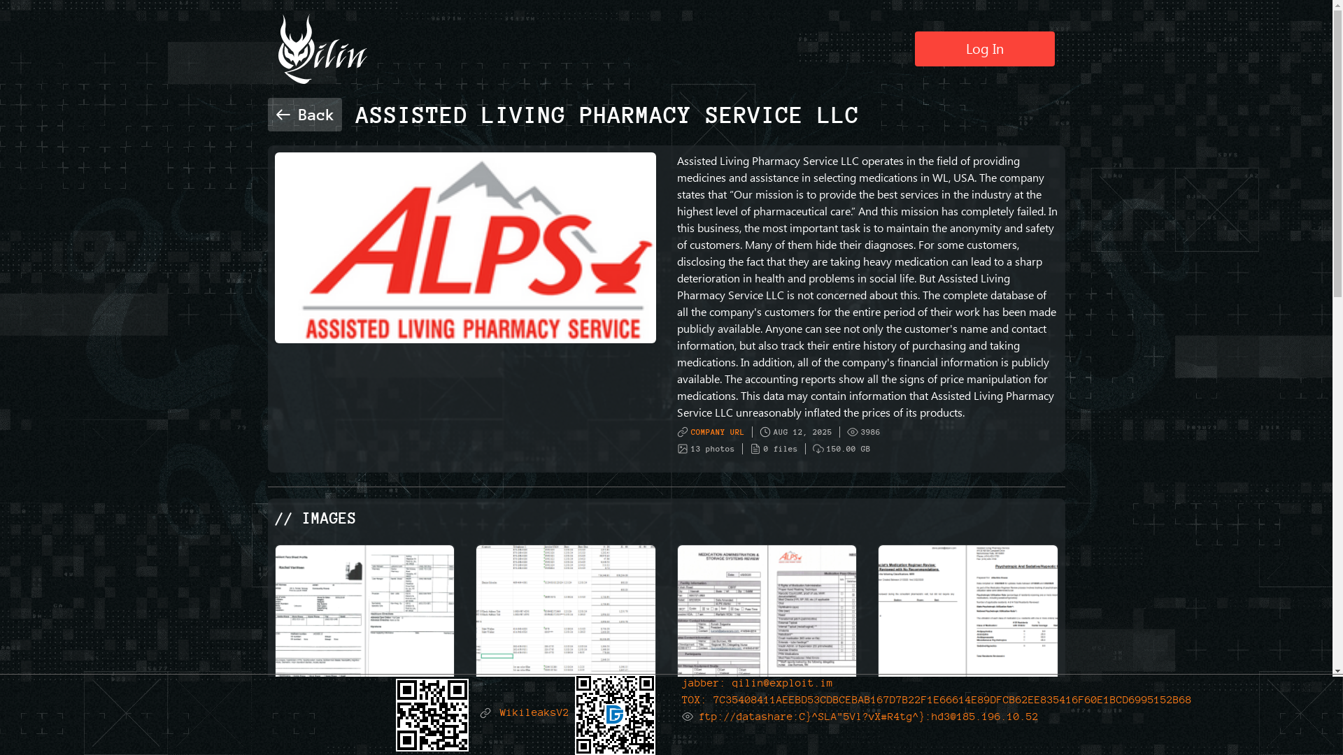 Screenshot del ataque