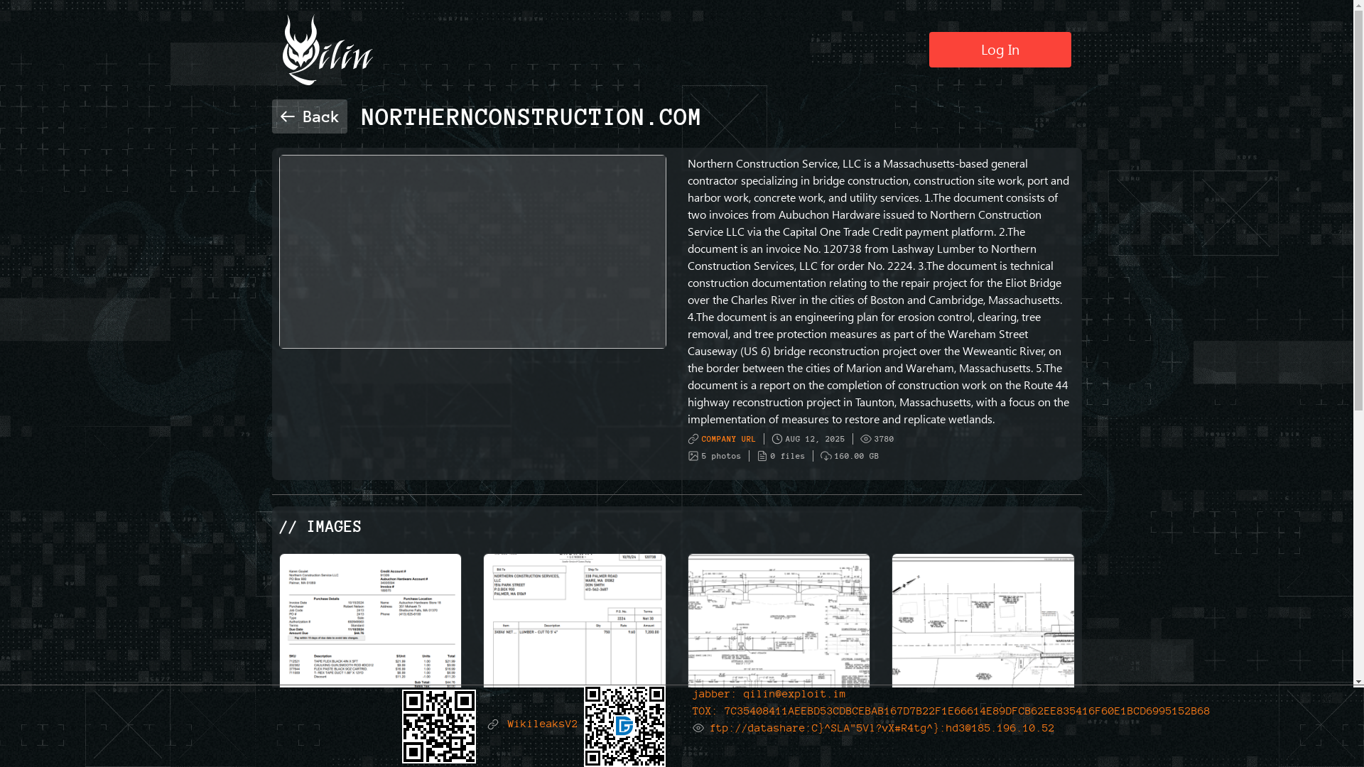 Screenshot del ataque