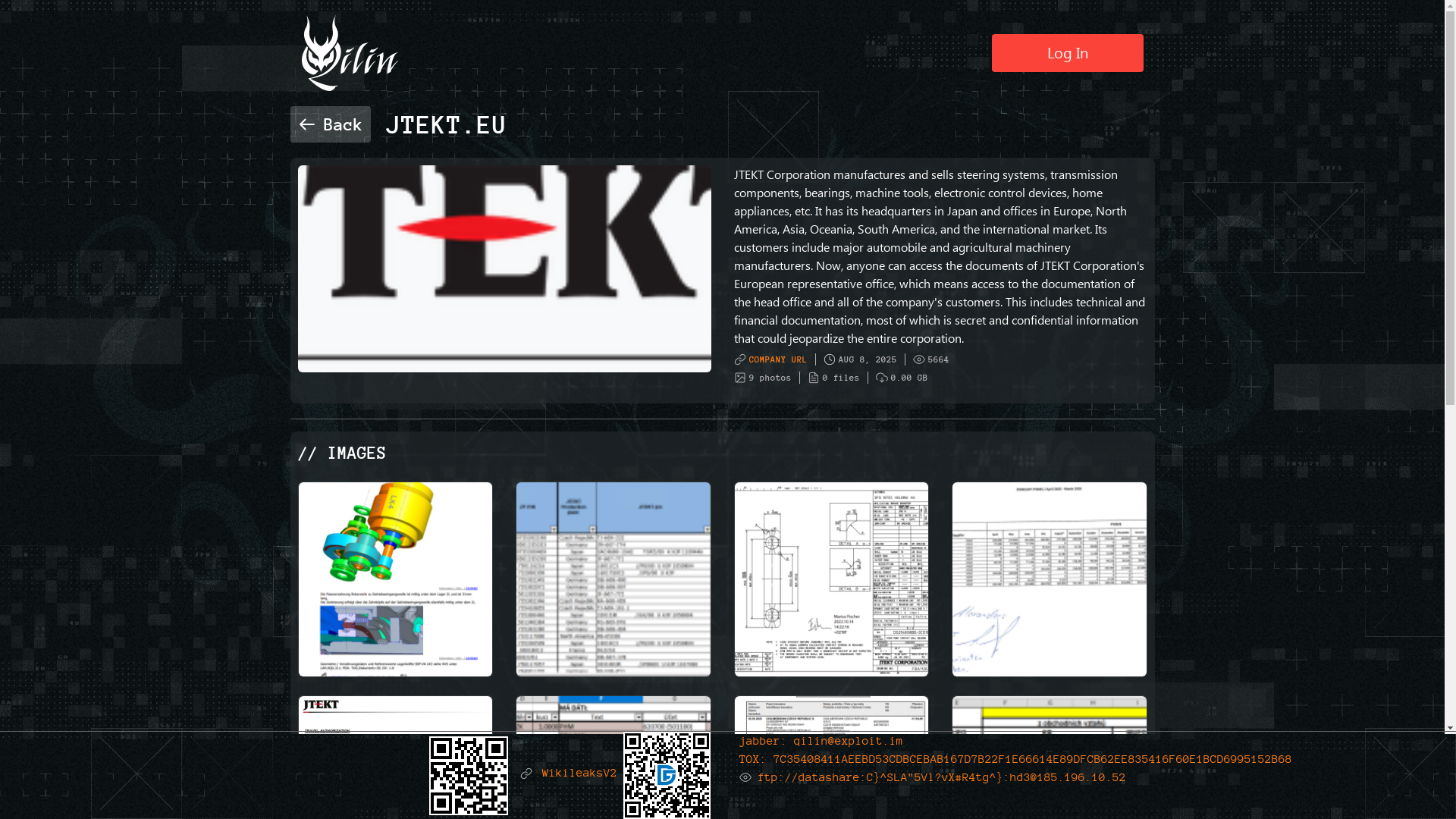 Screenshot del ataque