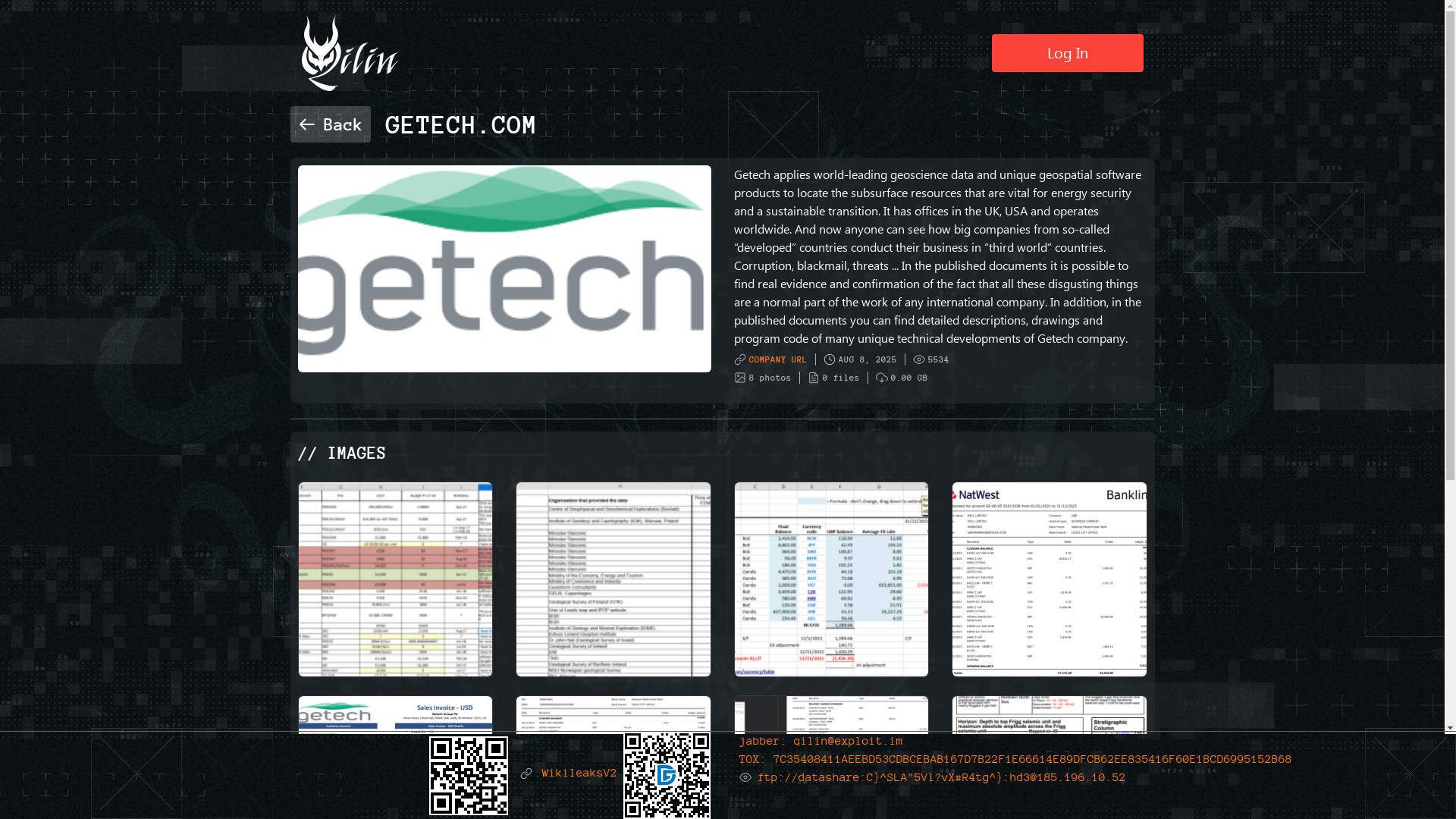 Screenshot del ataque