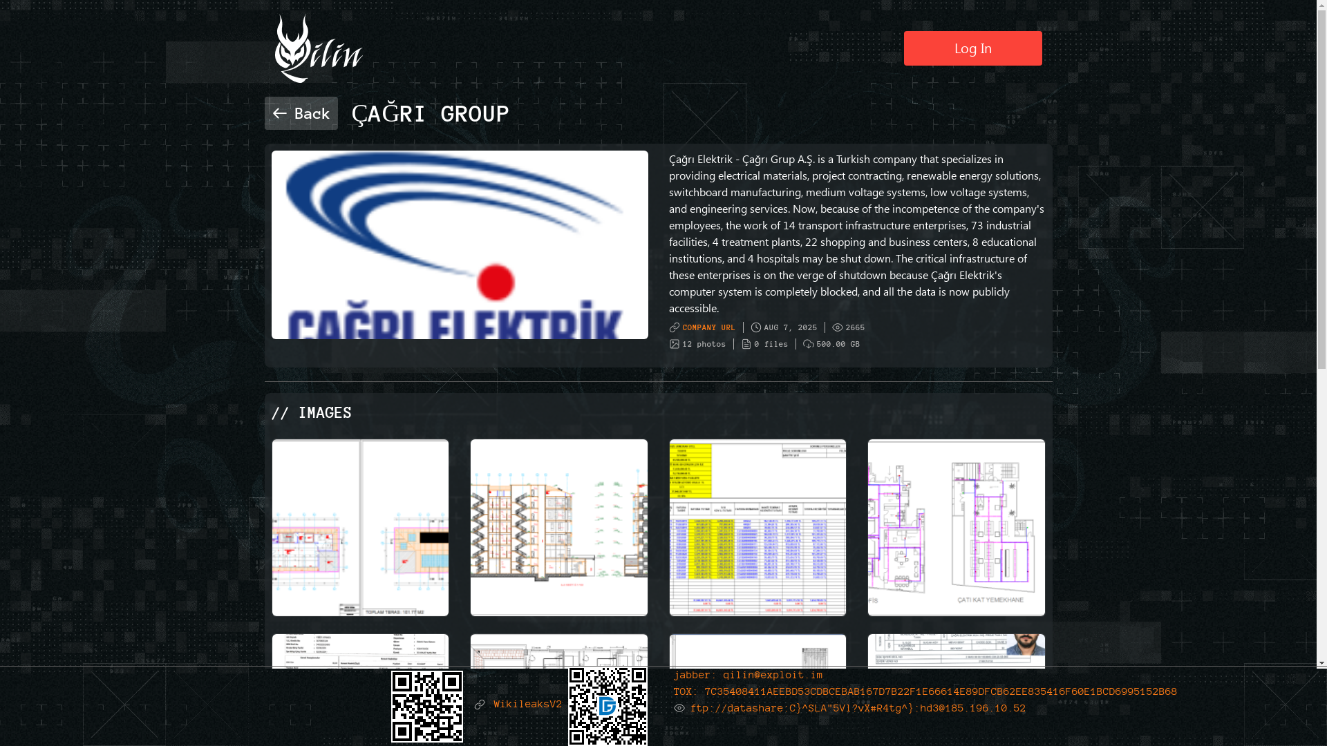 Screenshot del ataque