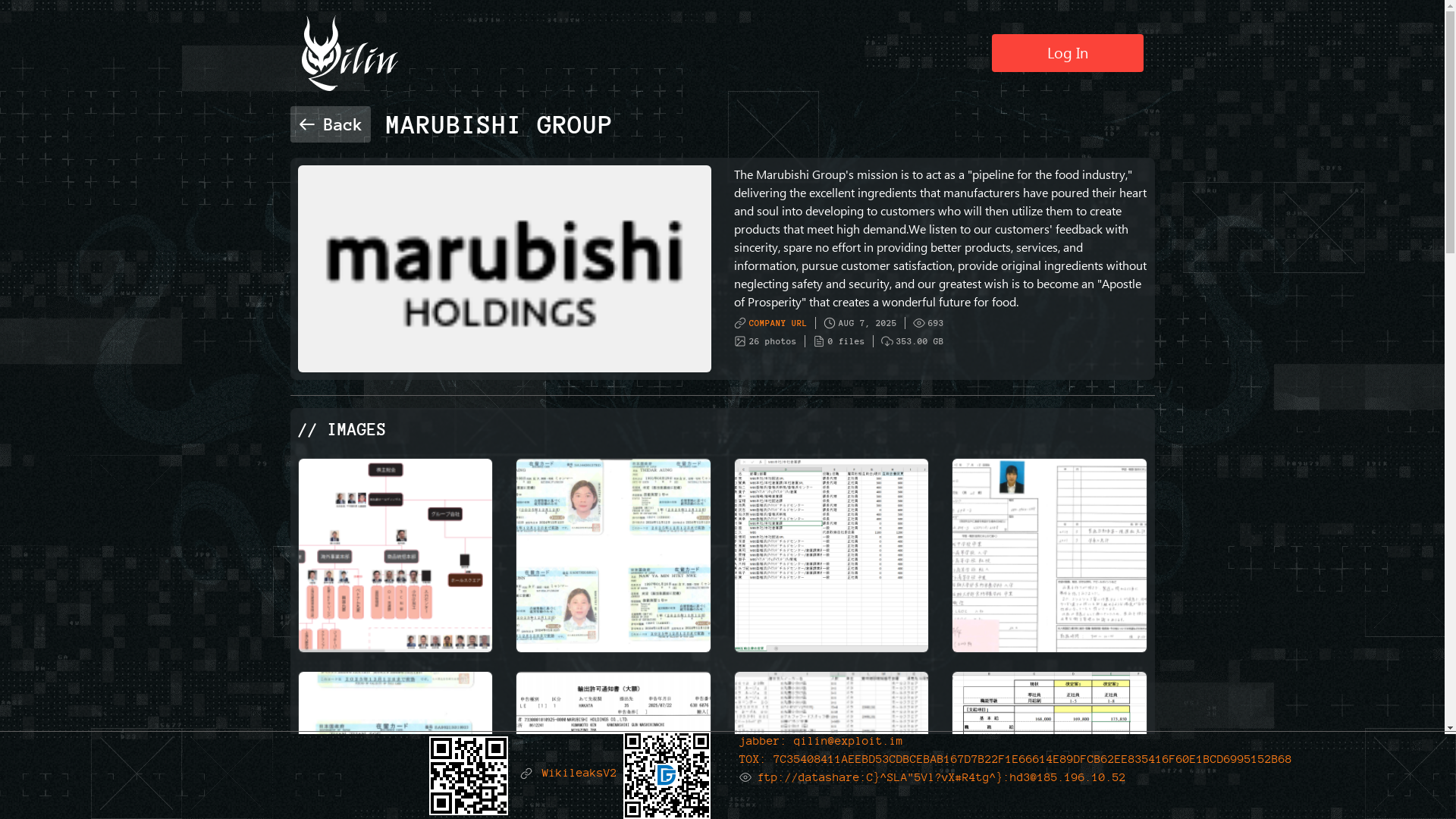 Screenshot del ataque