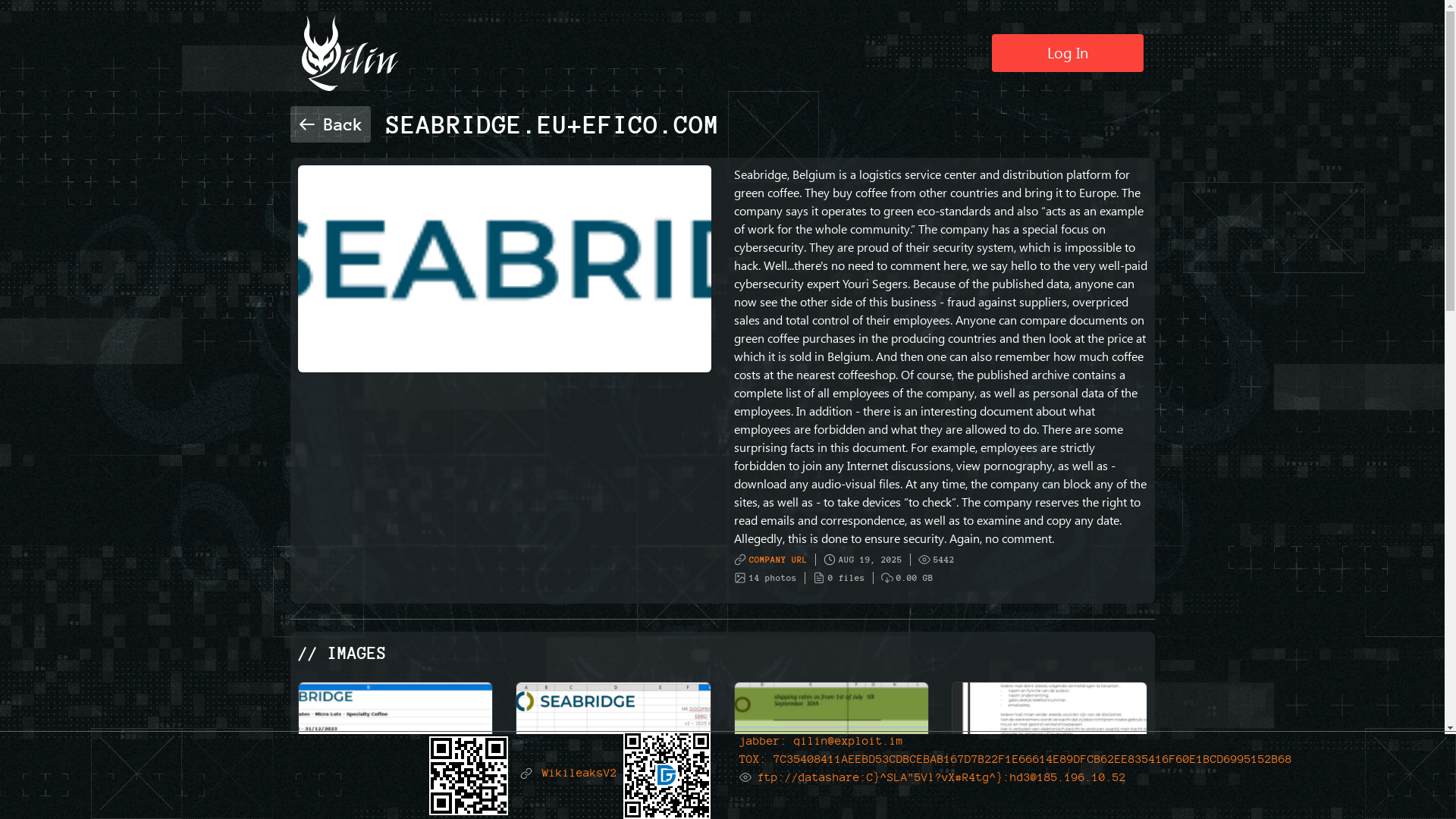 Screenshot del ataque