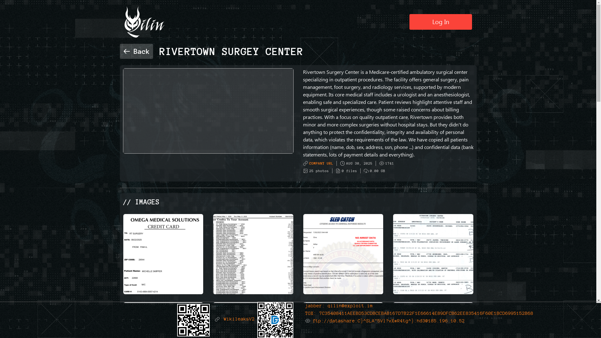 Screenshot del ataque