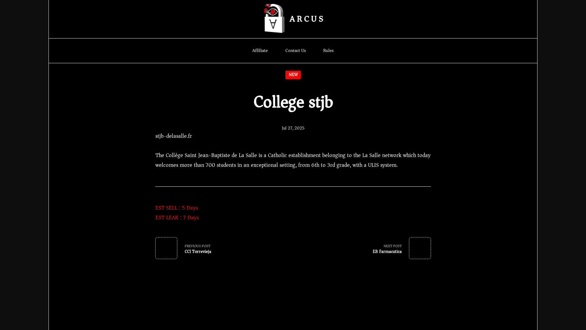 Screenshot del ataque