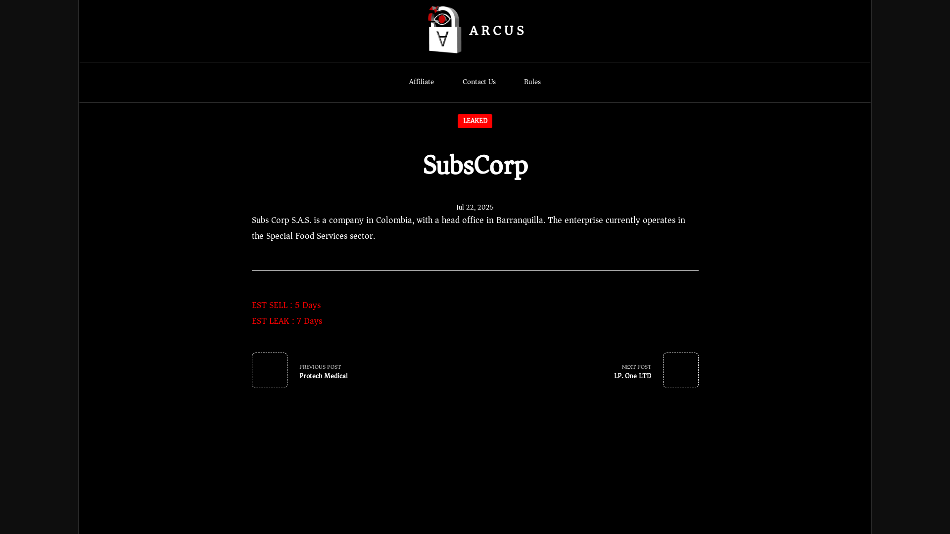 Screenshot del ataque