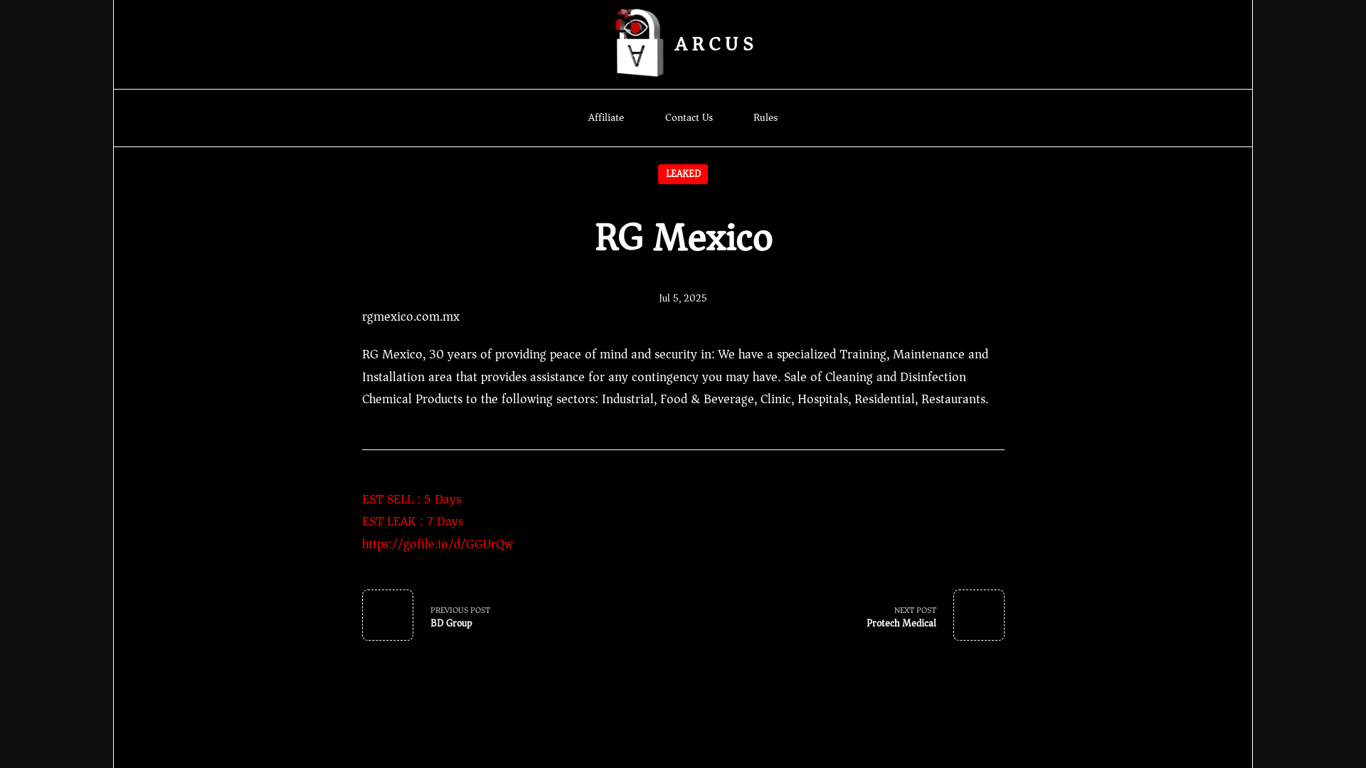 Screenshot del ataque