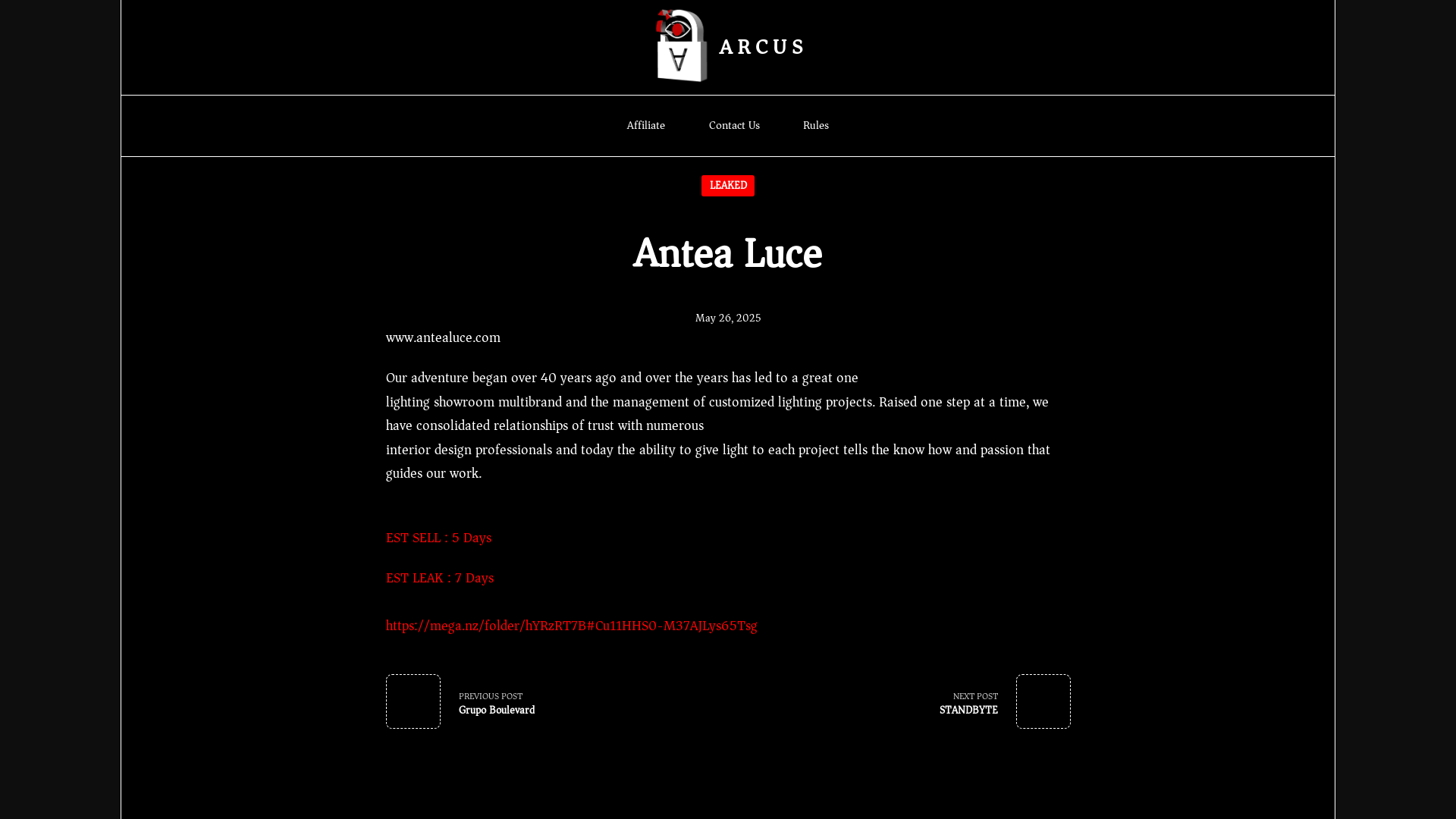 Screenshot del ataque