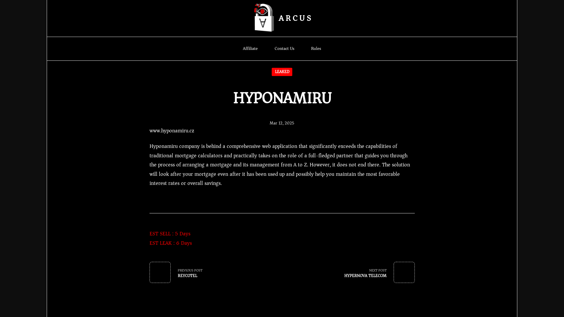 Screenshot del ataque