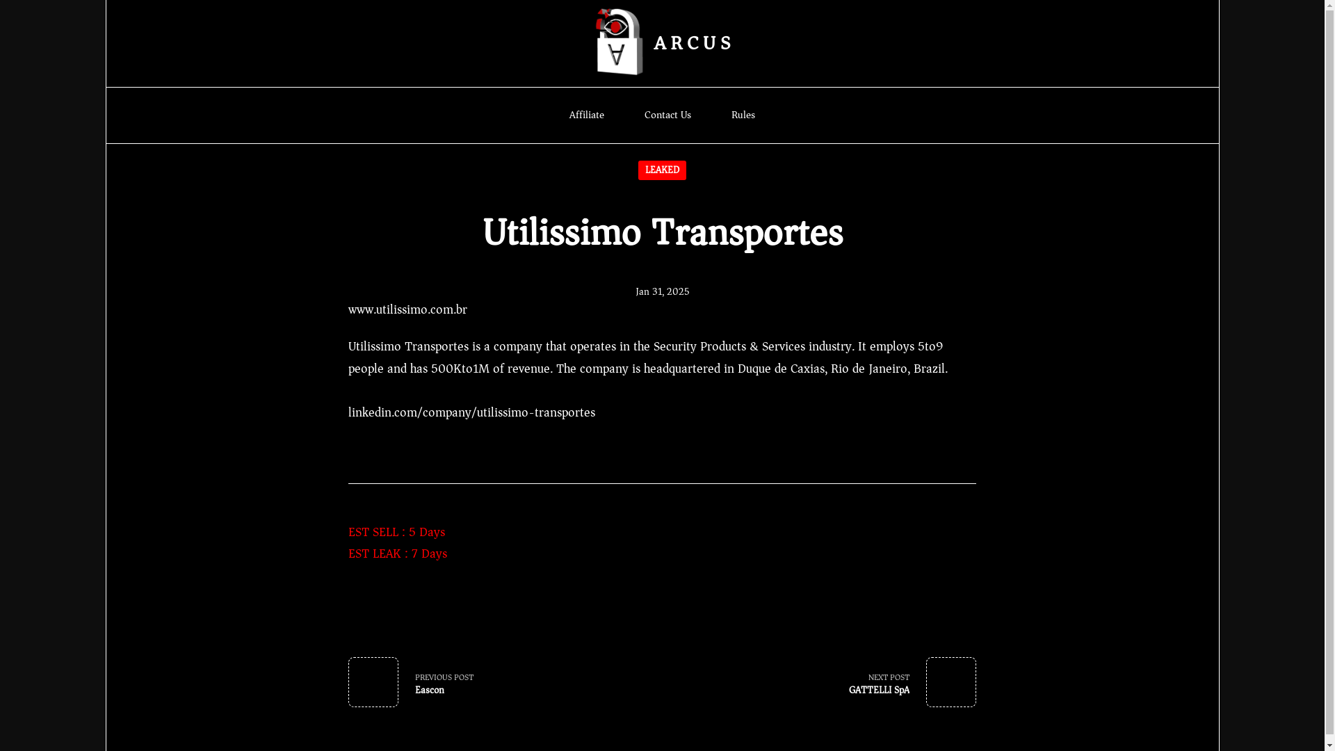 Screenshot del ataque