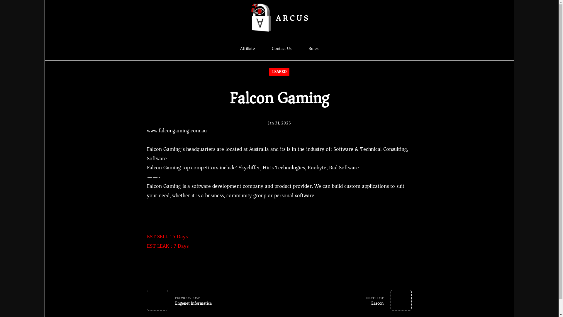 Screenshot del ataque