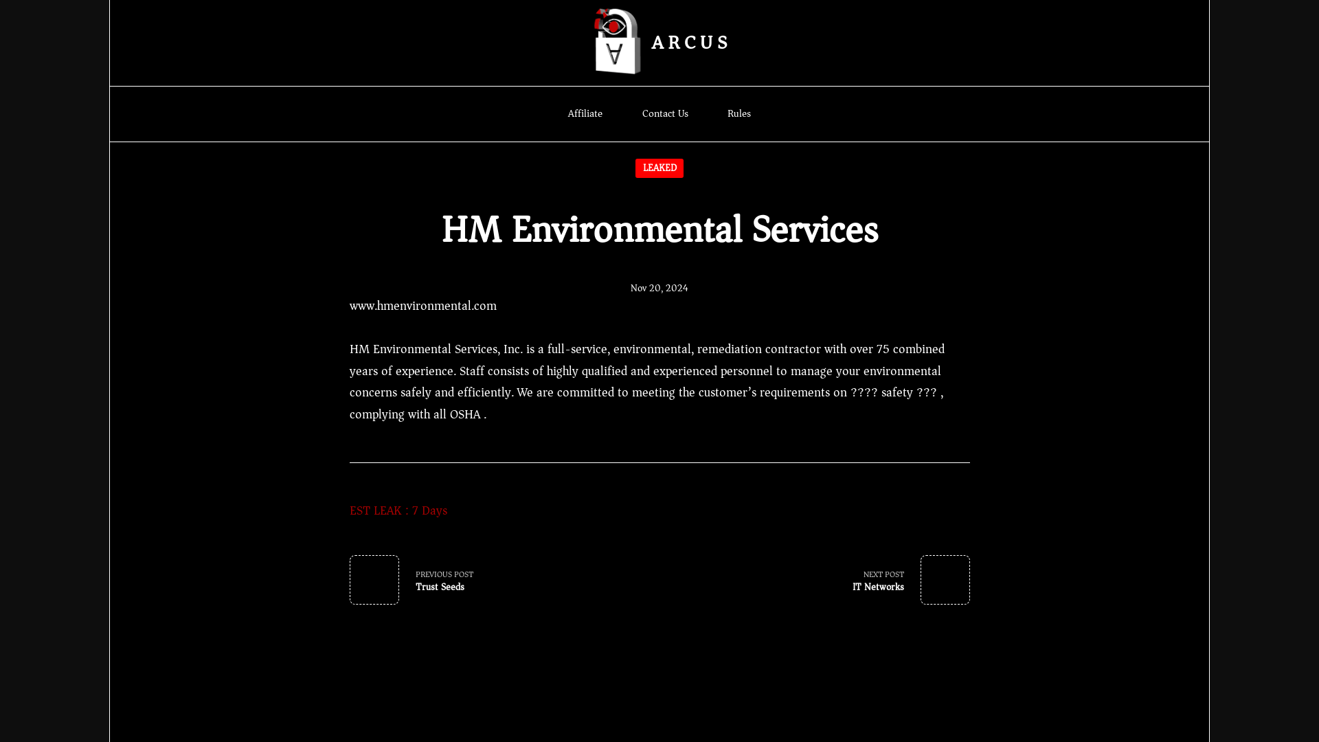 Screenshot del ataque