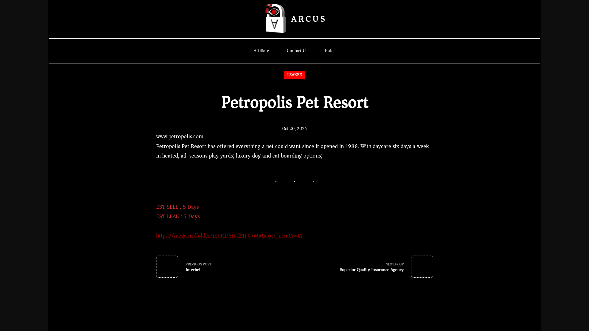 Screenshot del ataque