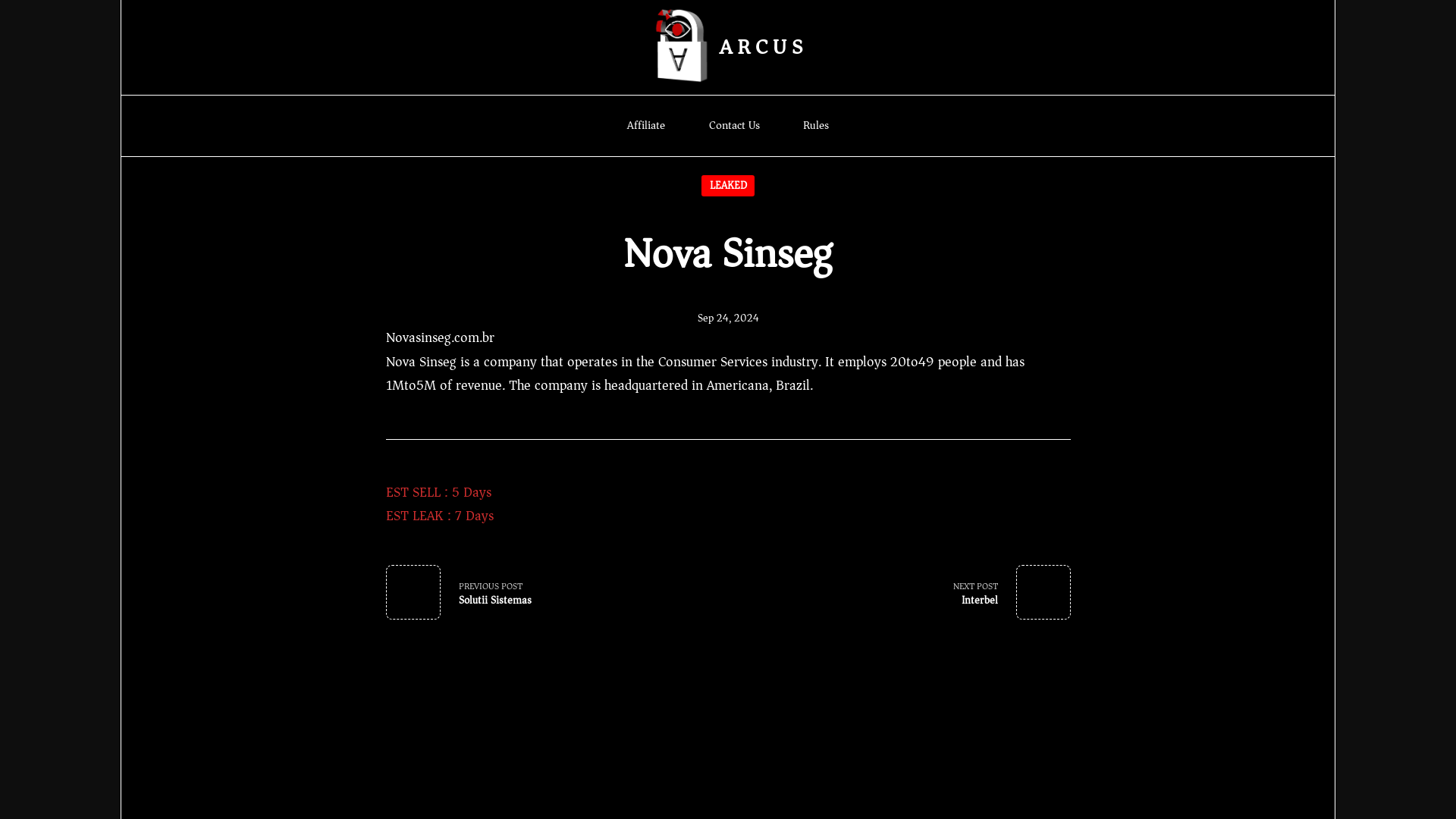 Screenshot del ataque