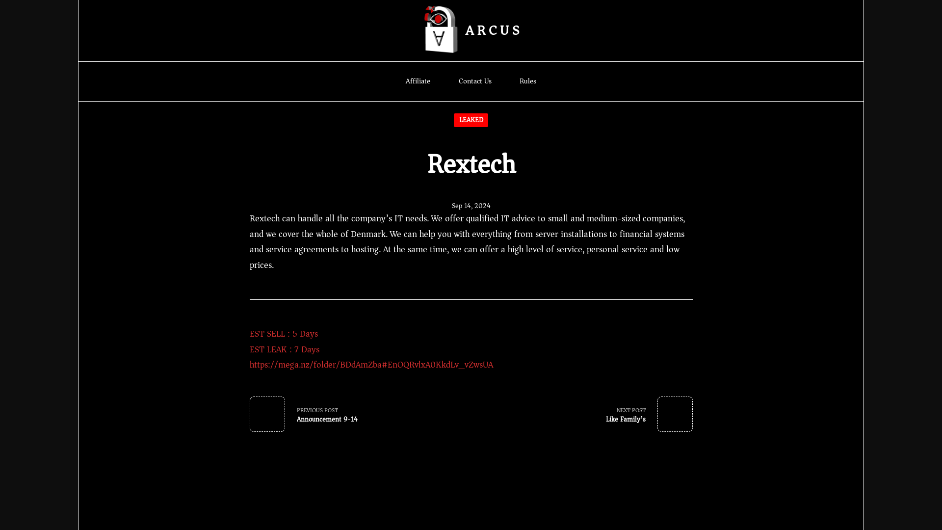 Screenshot del ataque