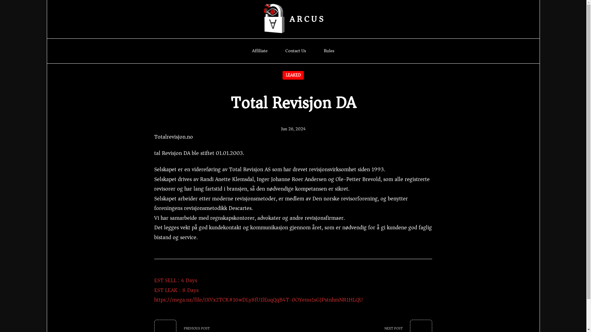 Screenshot del ataque