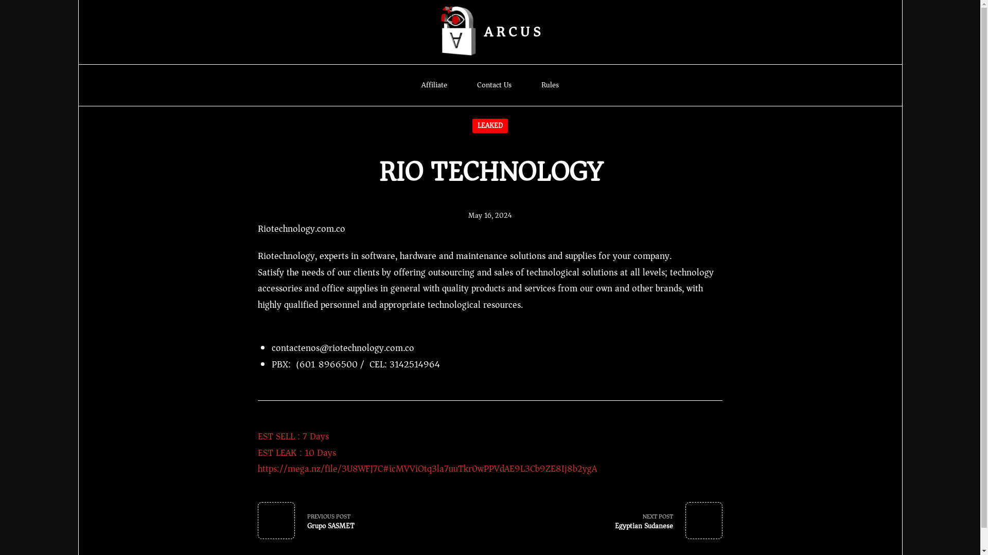 Screenshot del ataque