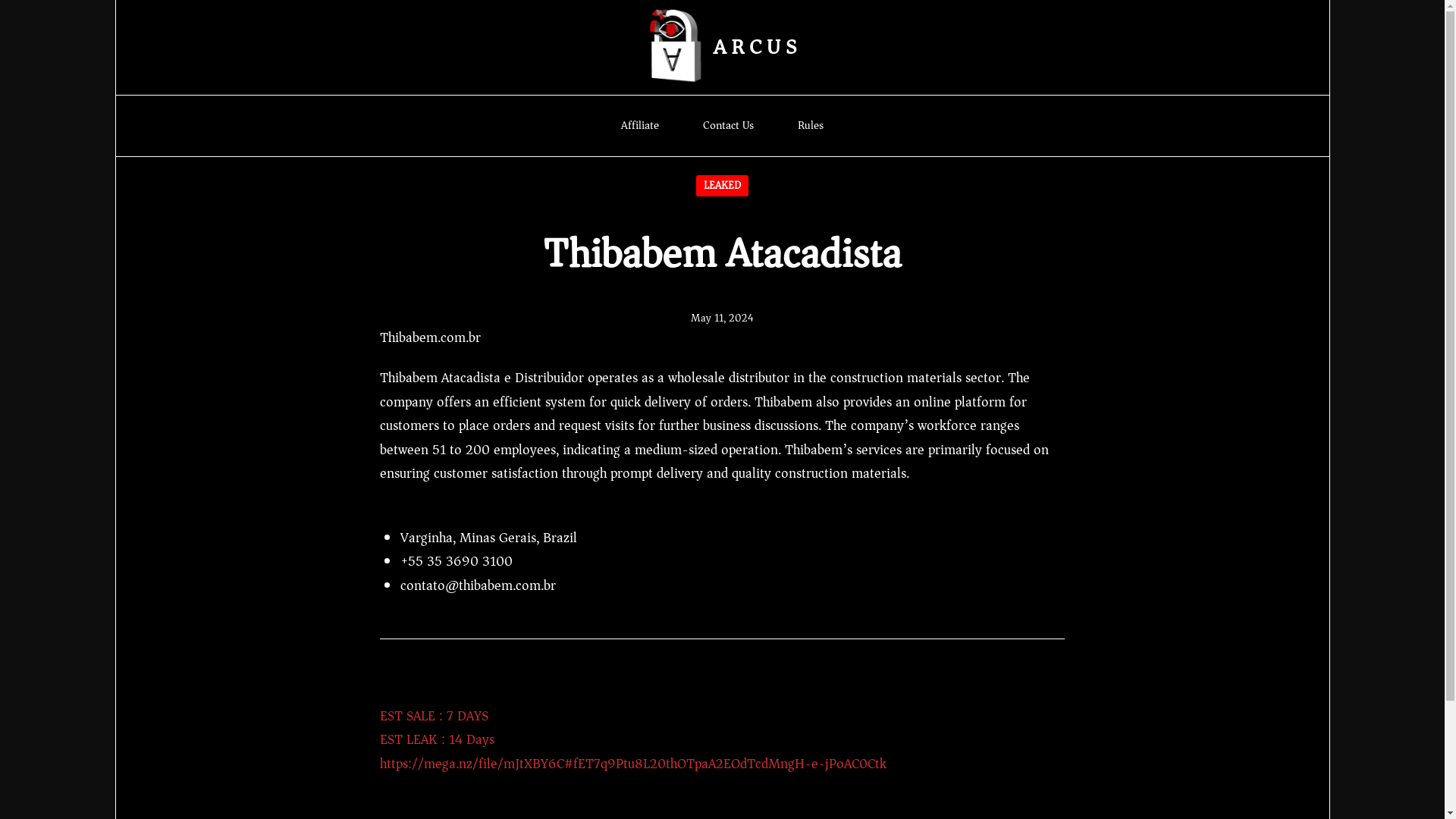 Screenshot del ataque