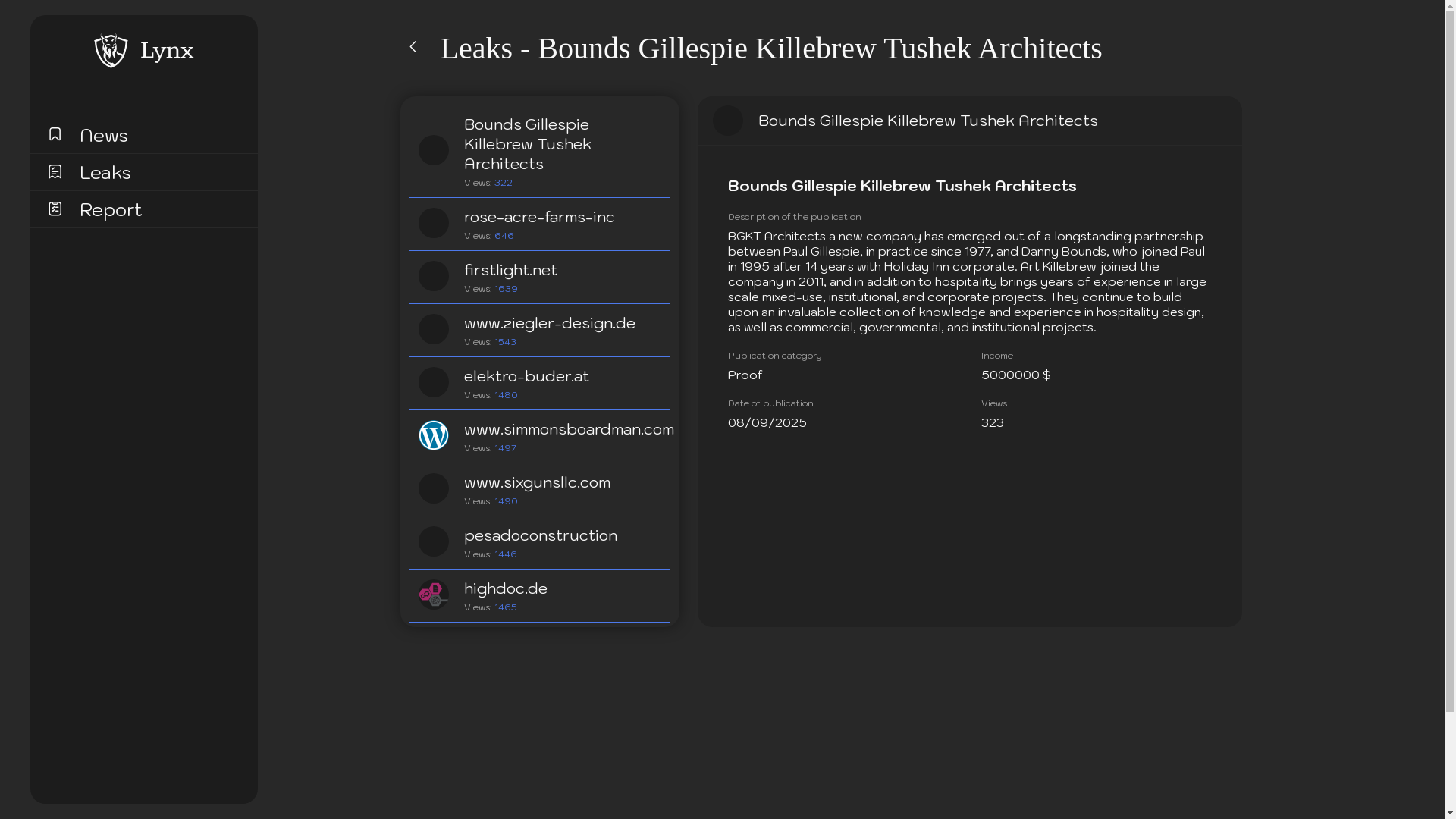 Screenshot del ataque