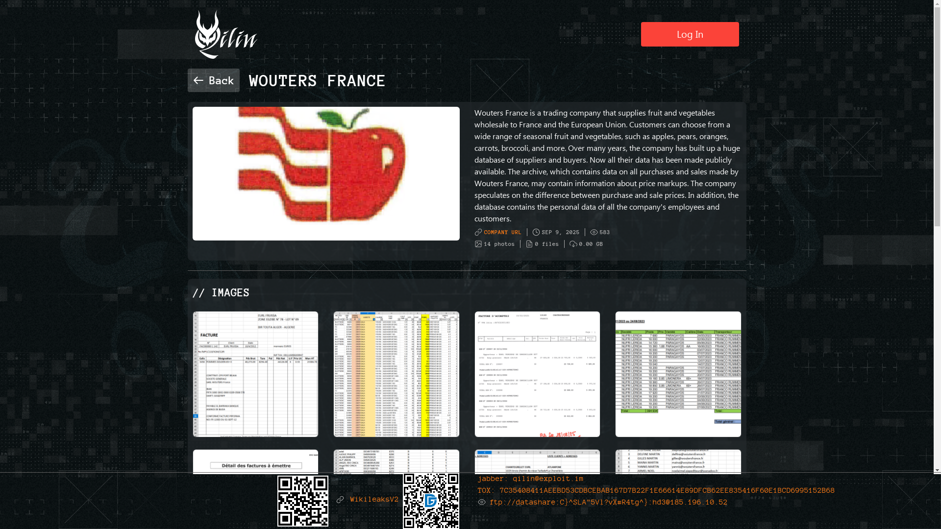 Screenshot del ataque