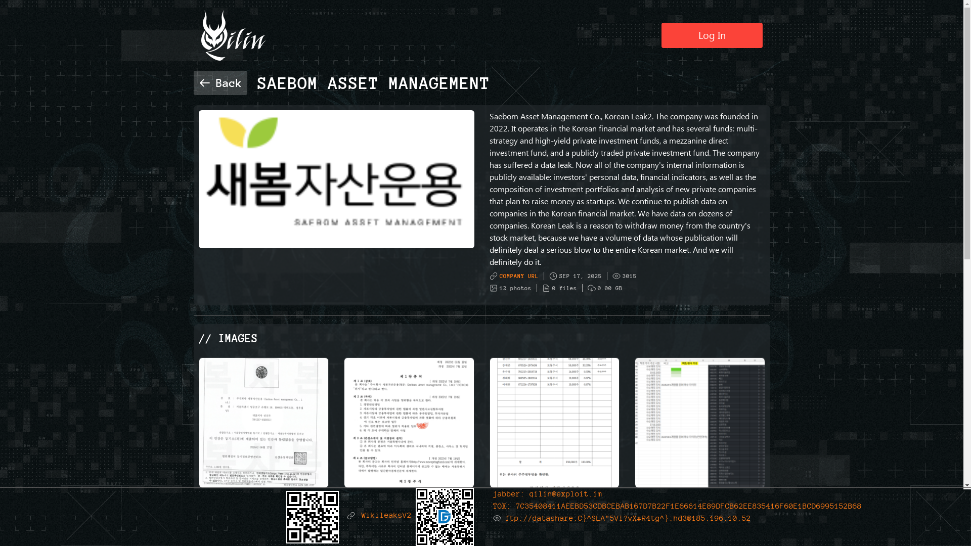 Screenshot del ataque