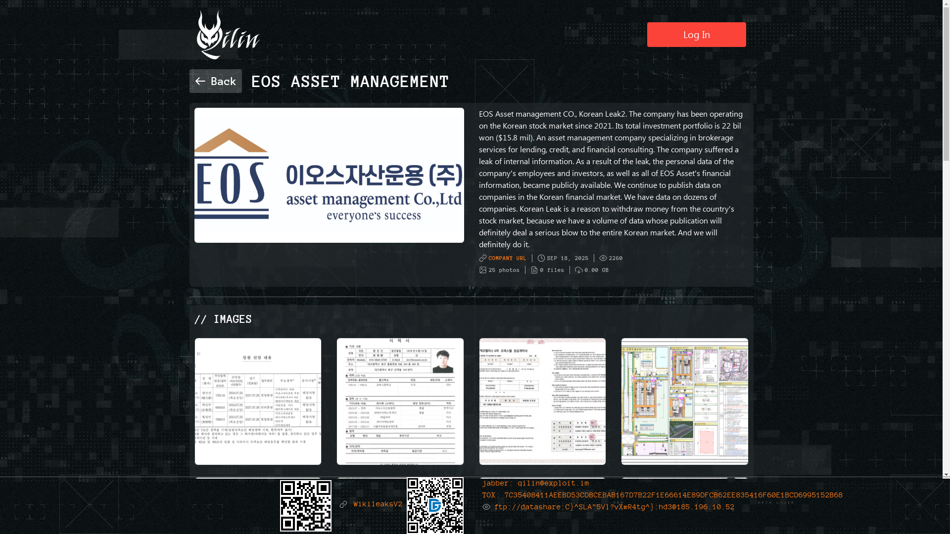 Screenshot del ataque