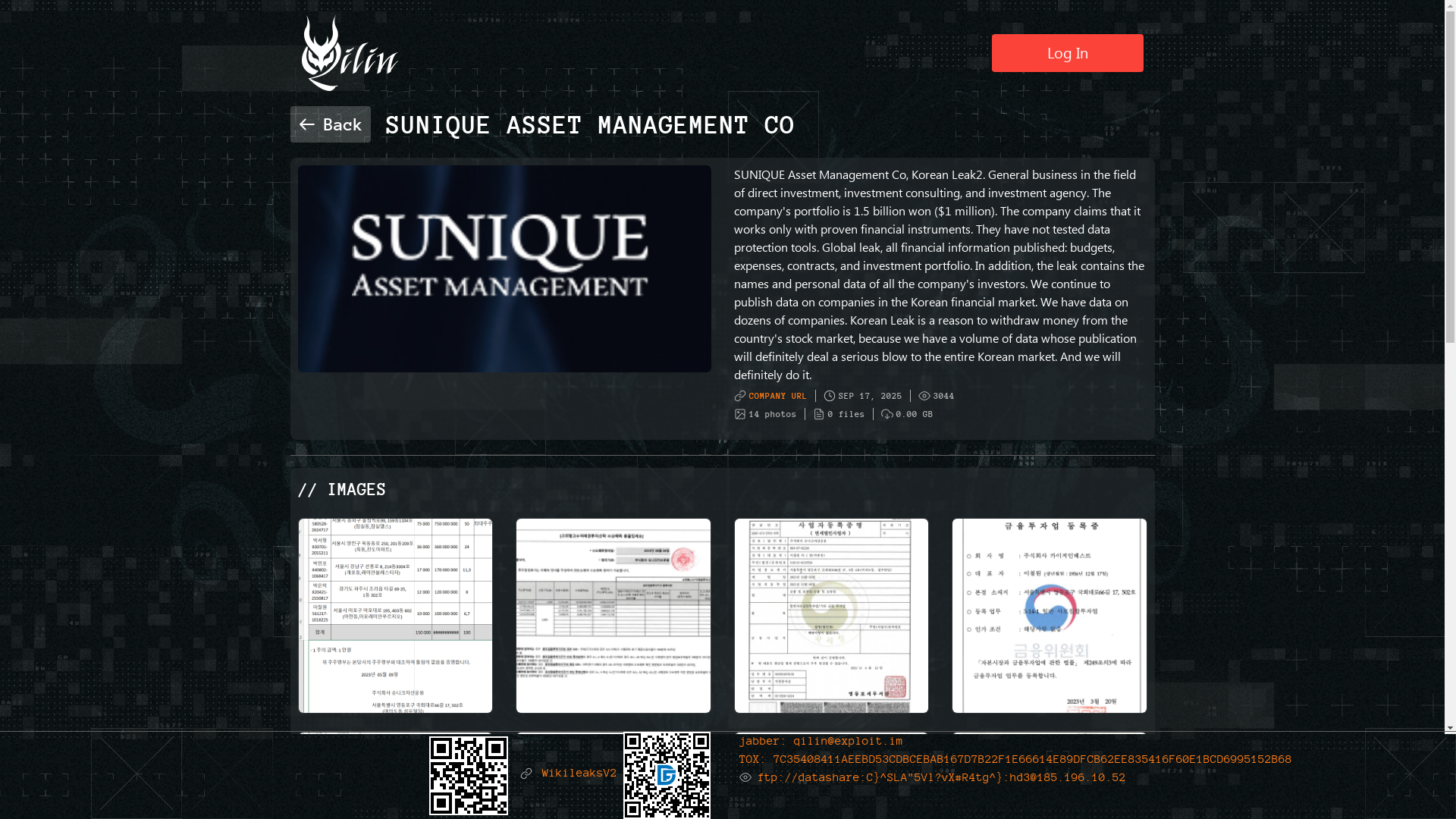 Screenshot del ataque