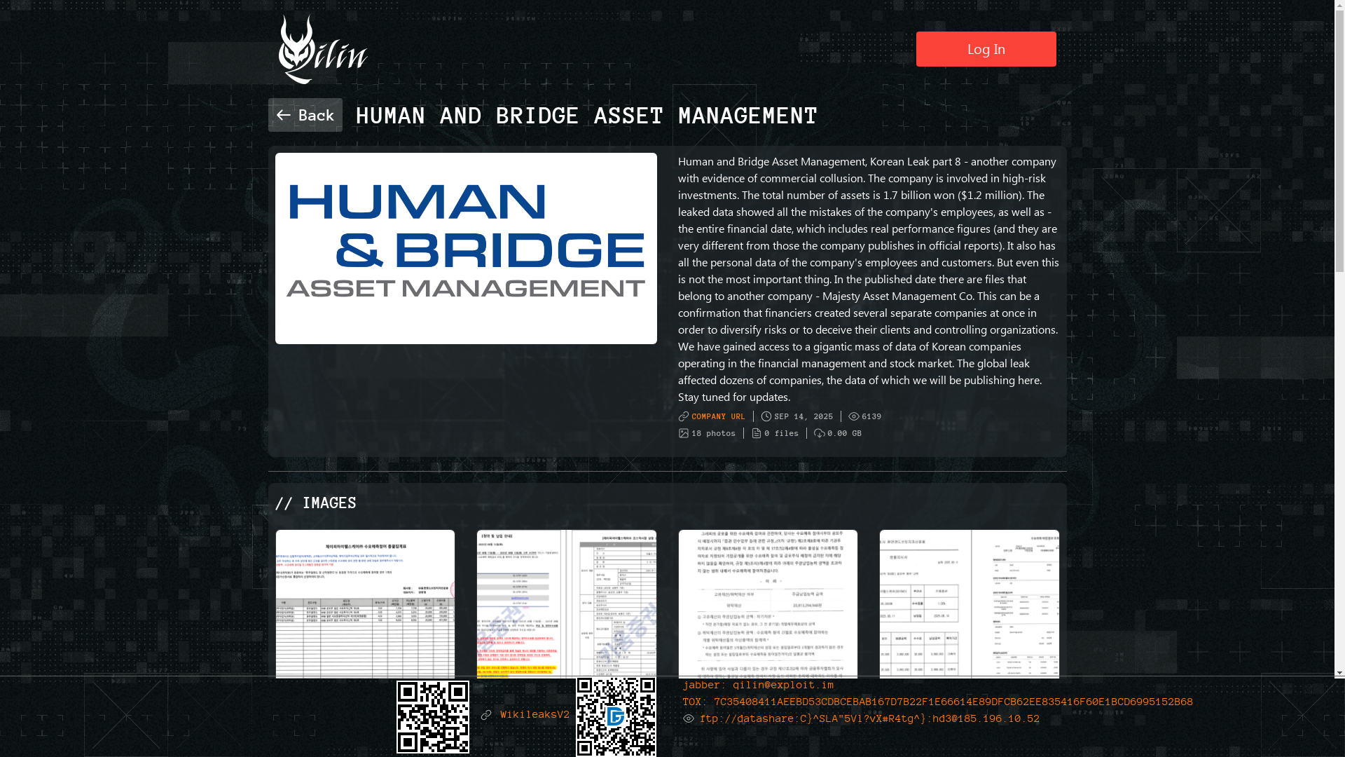 Screenshot del ataque