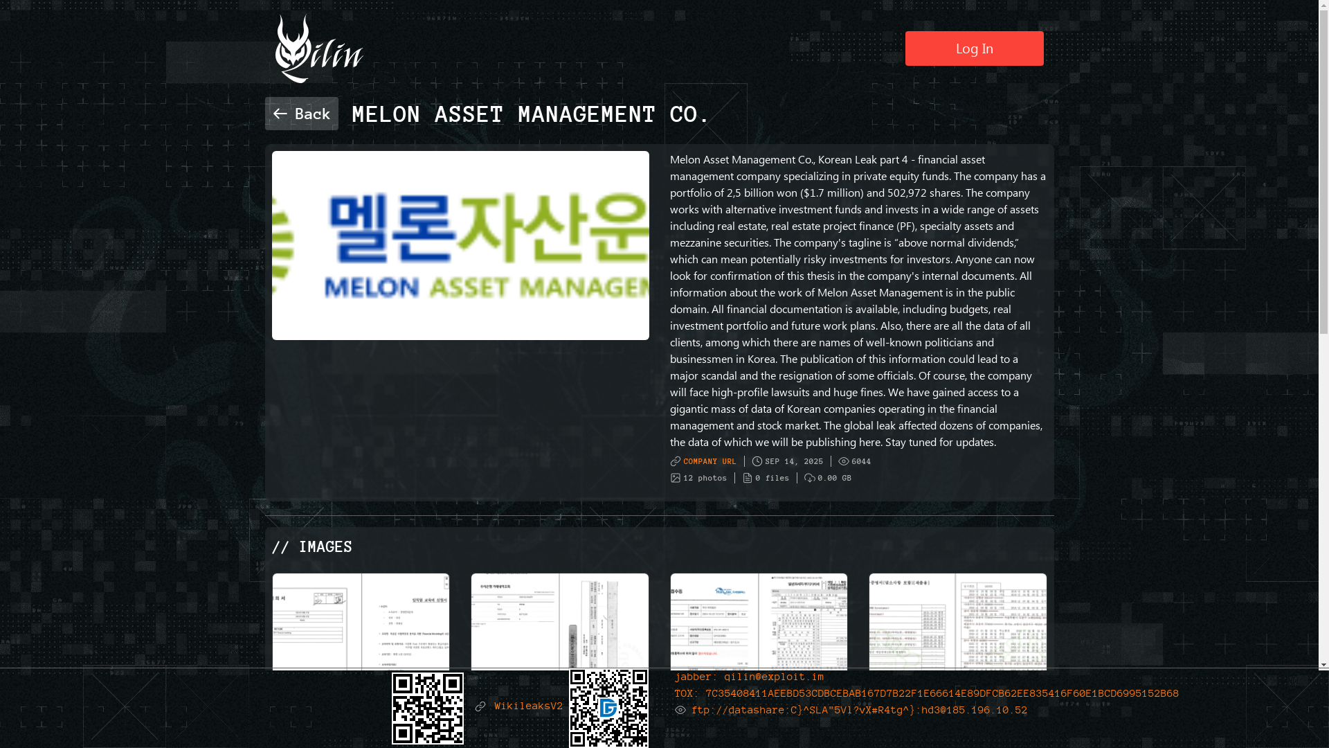 Screenshot del ataque