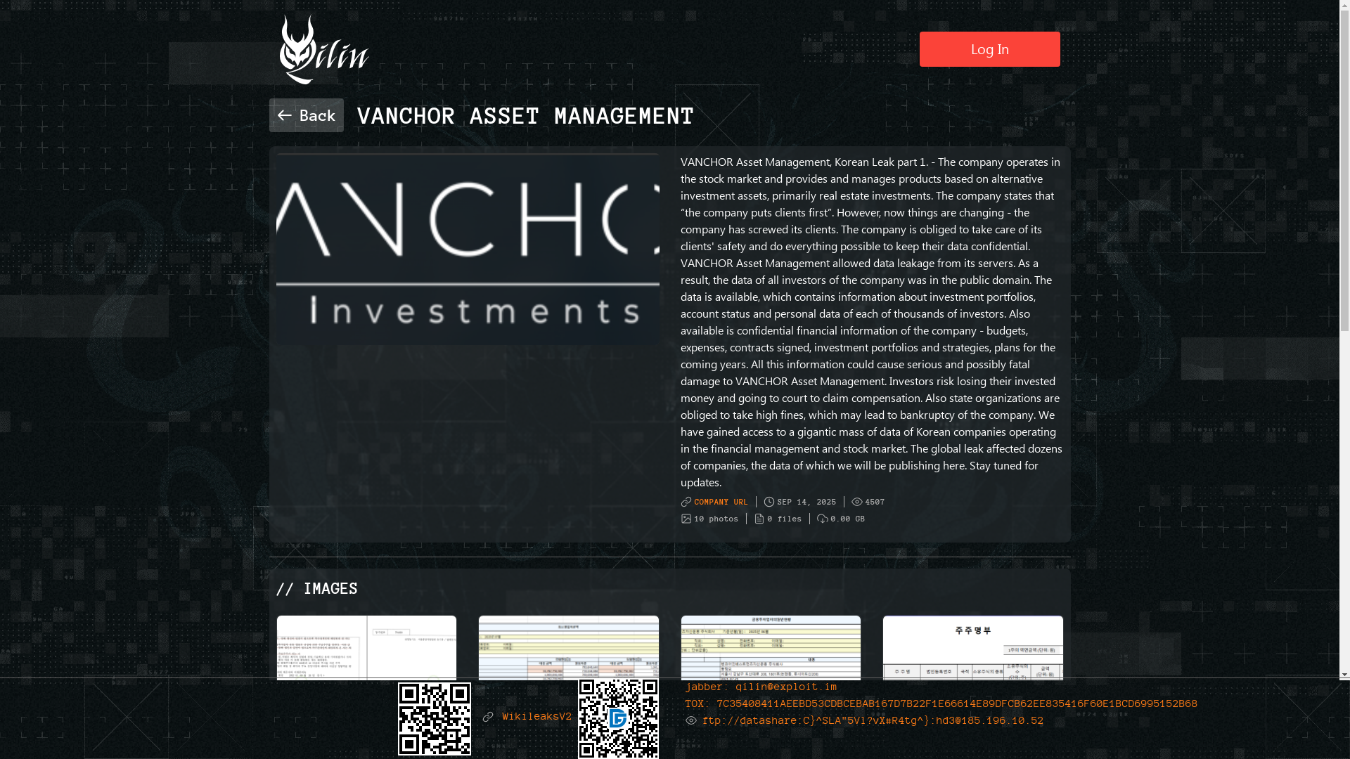 Screenshot del ataque