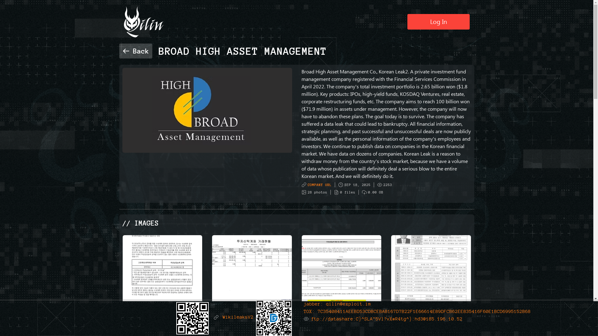 Screenshot del ataque