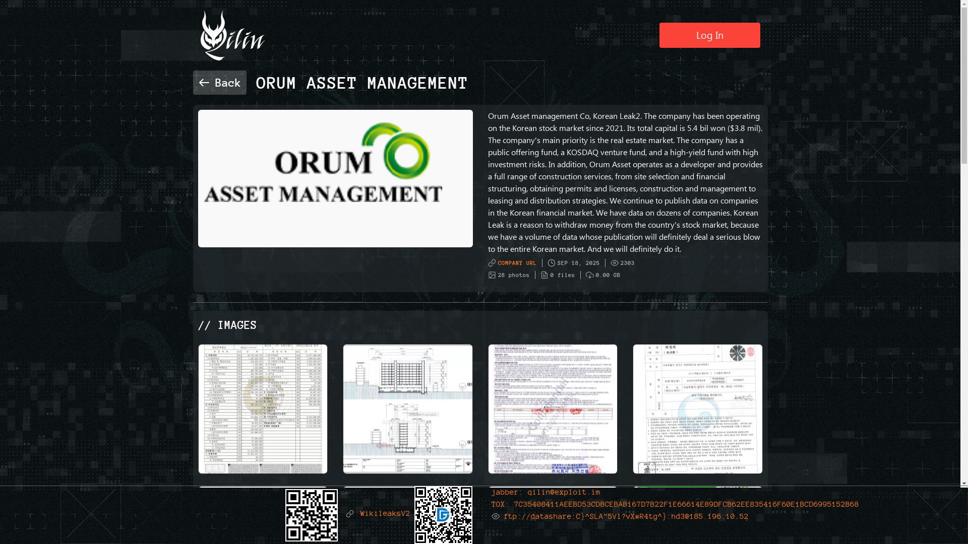 Screenshot del ataque