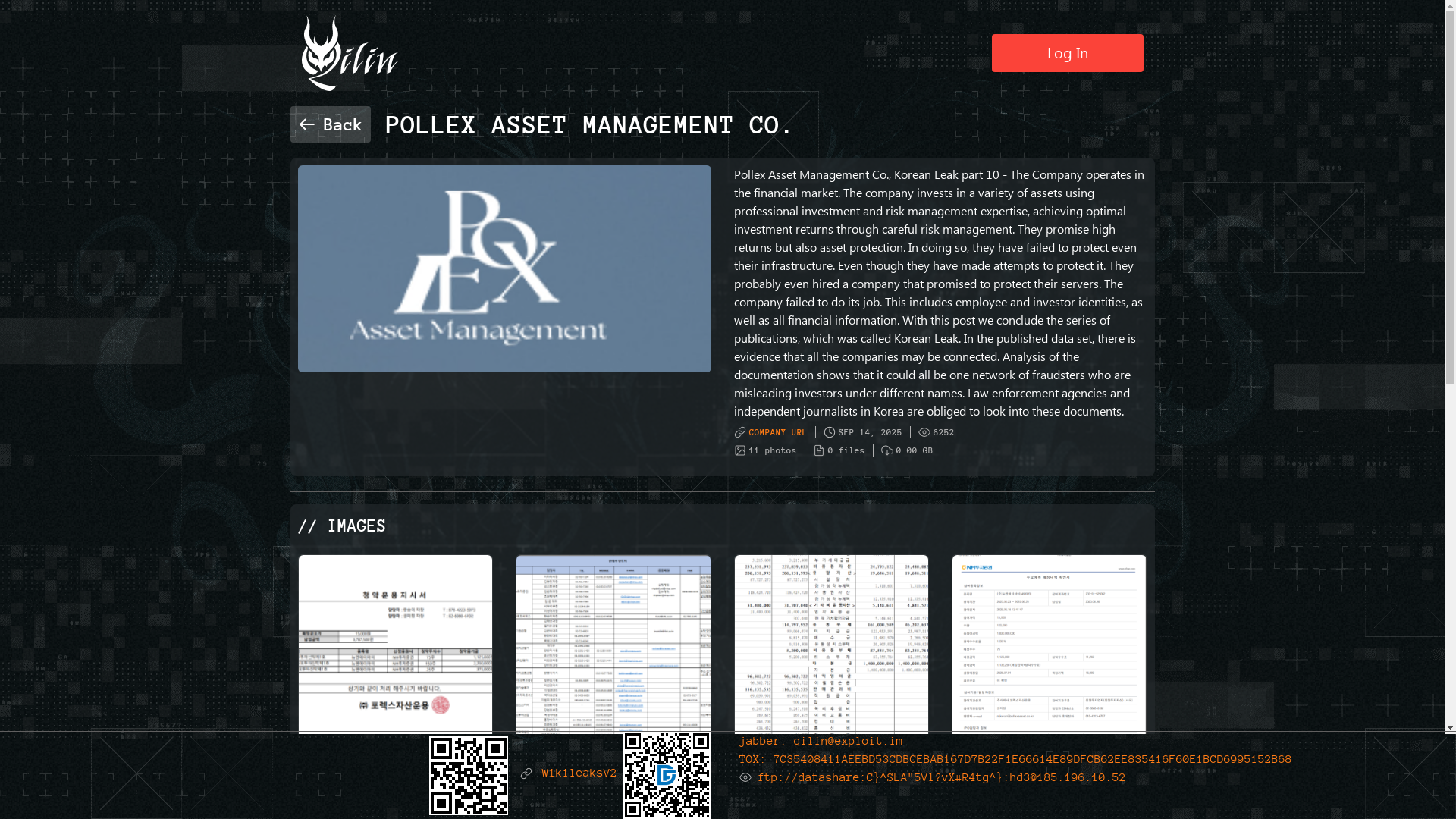 Screenshot del ataque