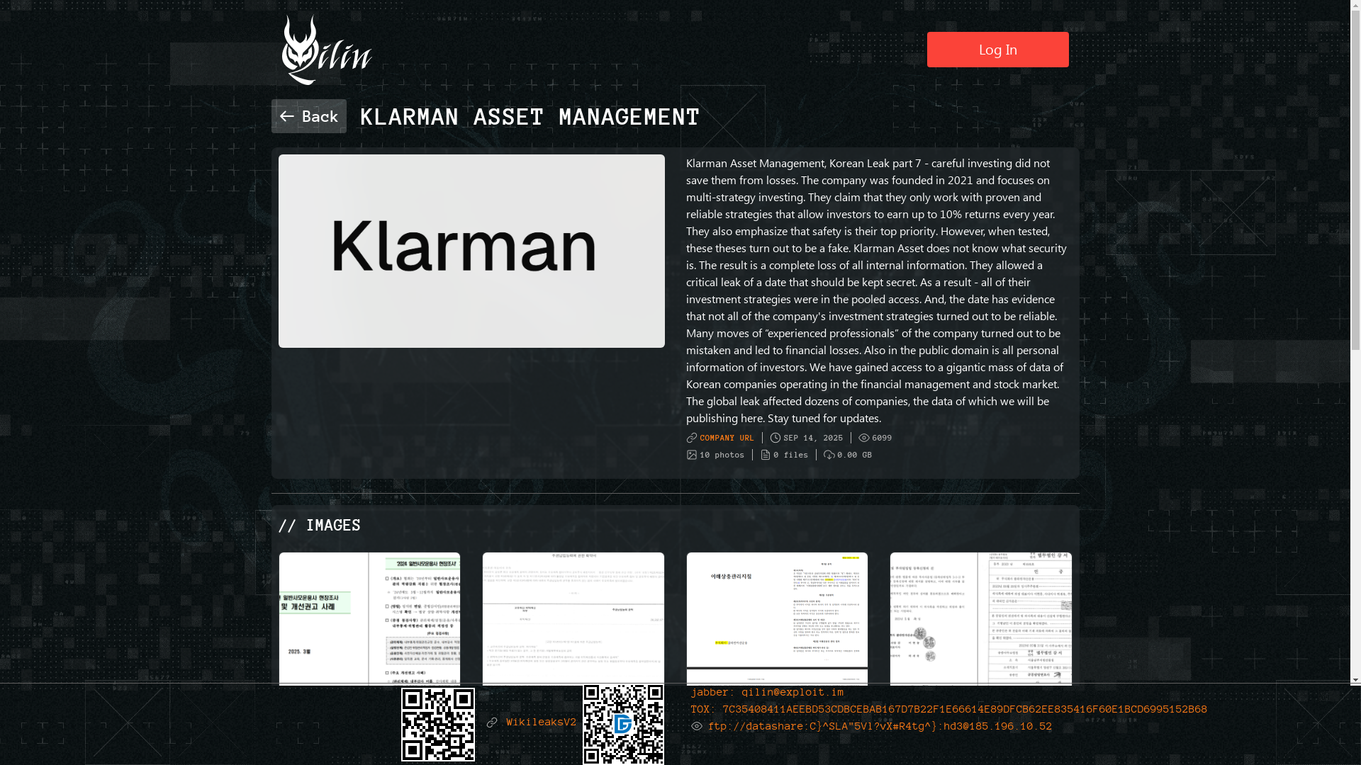 Screenshot del ataque