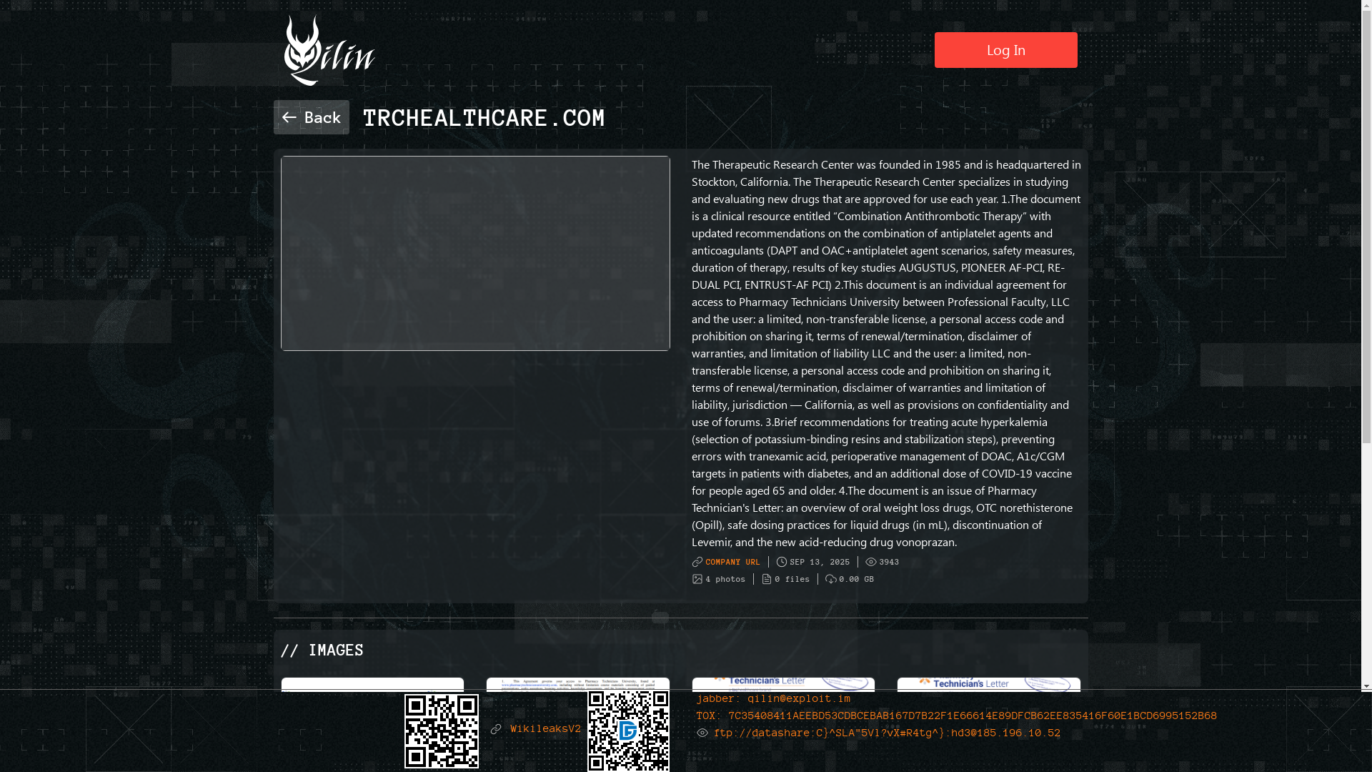 Screenshot del ataque