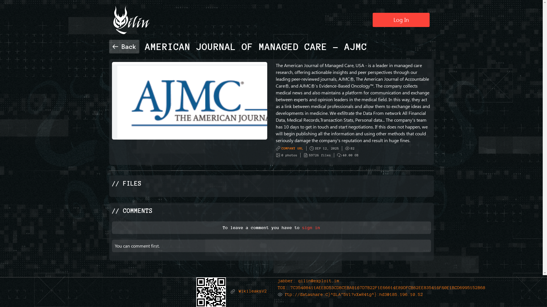 Screenshot del ataque