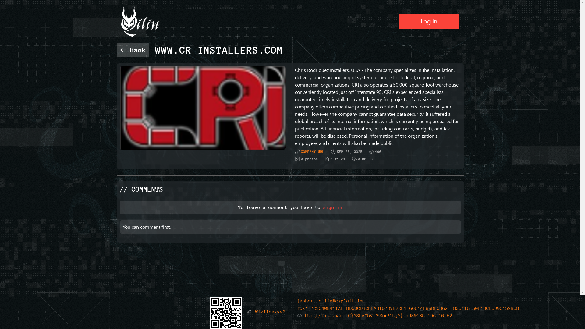 Screenshot del ataque