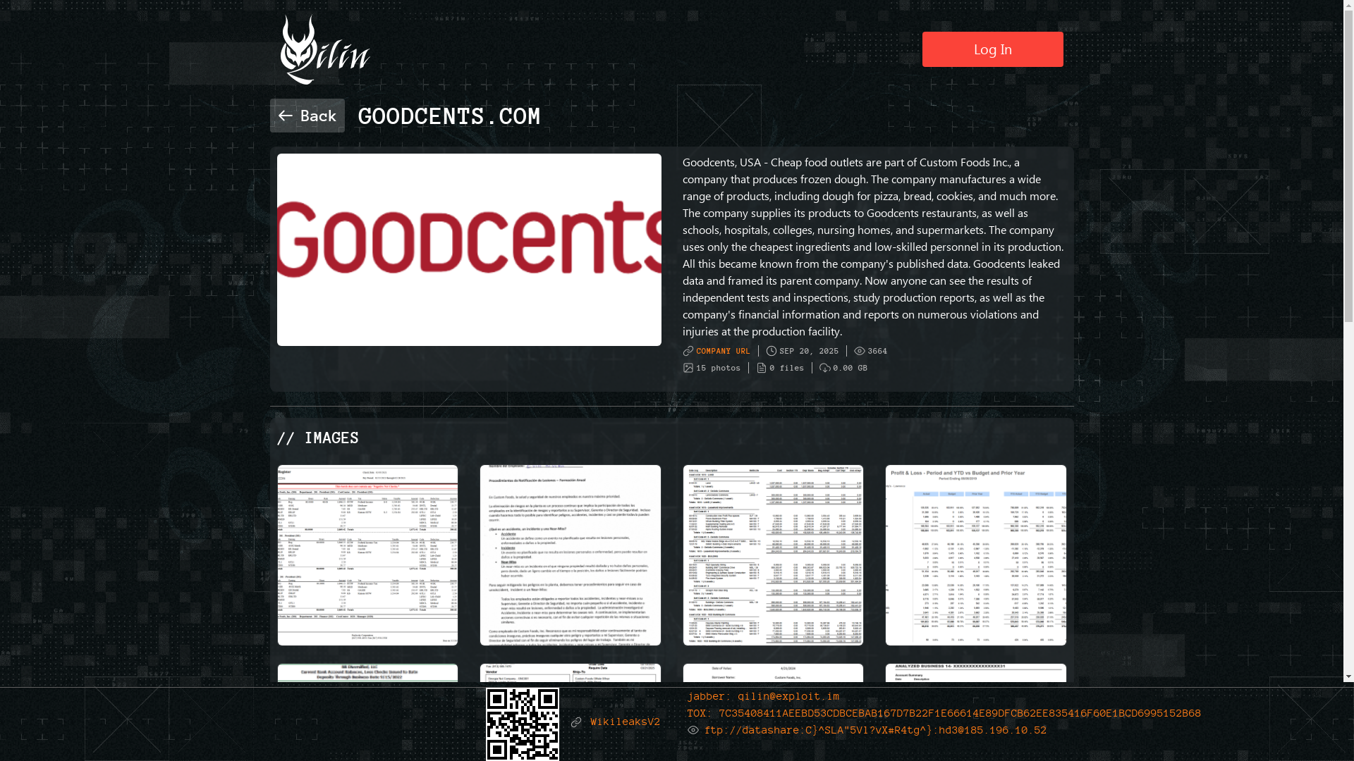 Screenshot del ataque