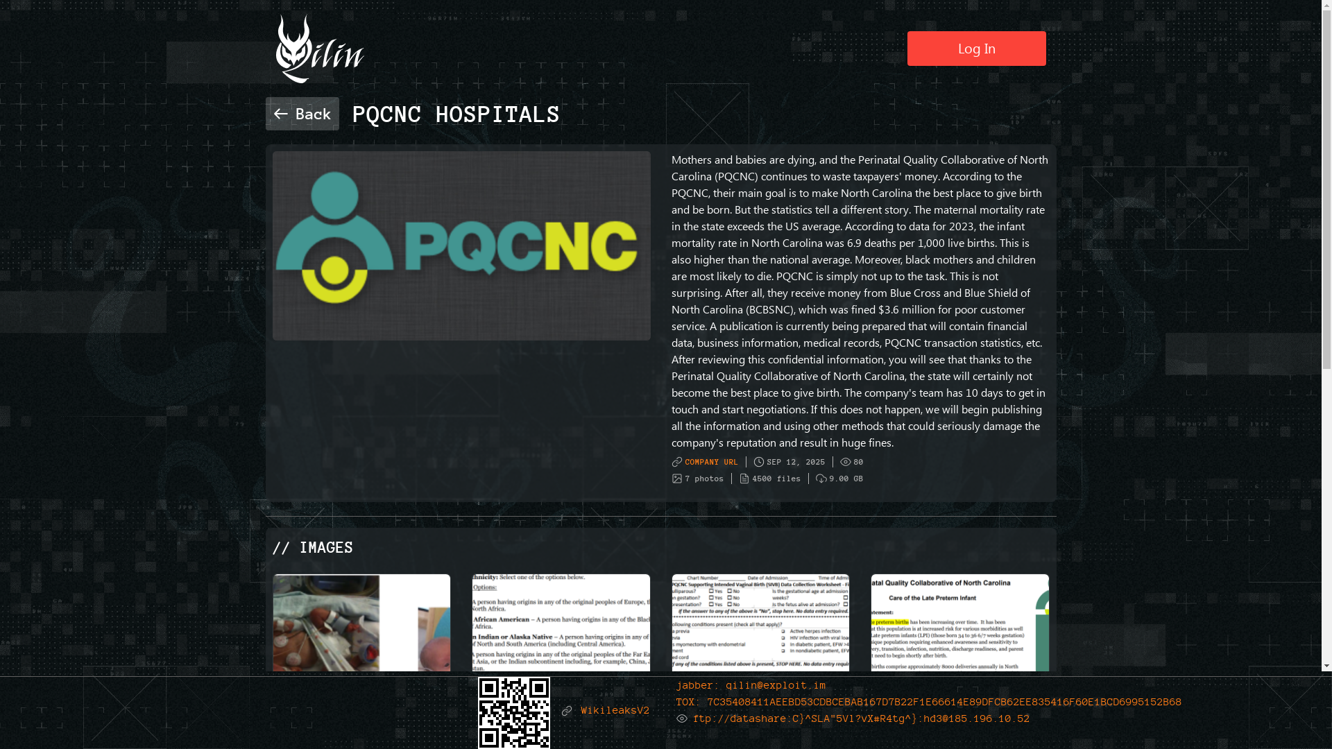 Screenshot del ataque