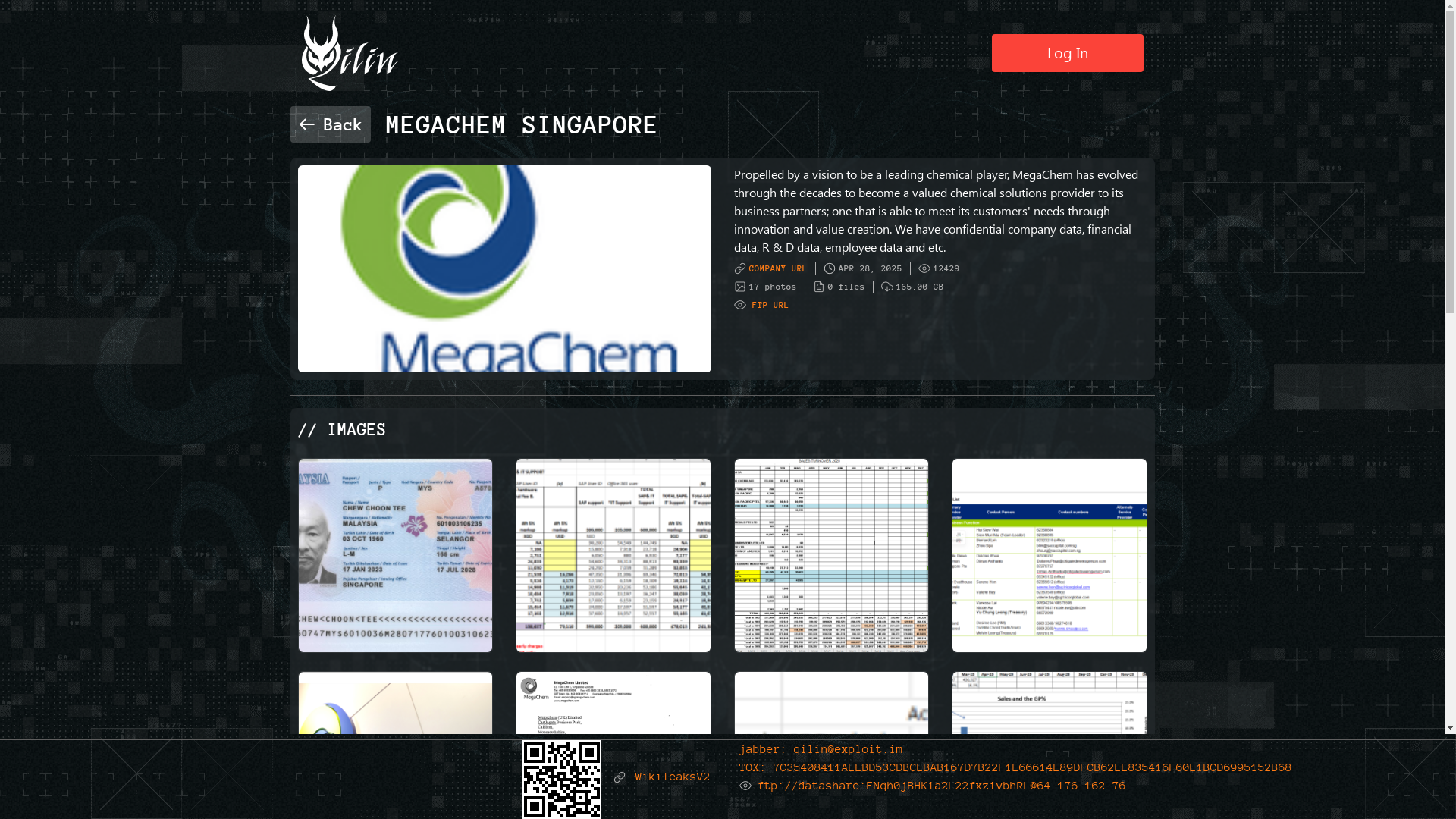 Screenshot del ataque