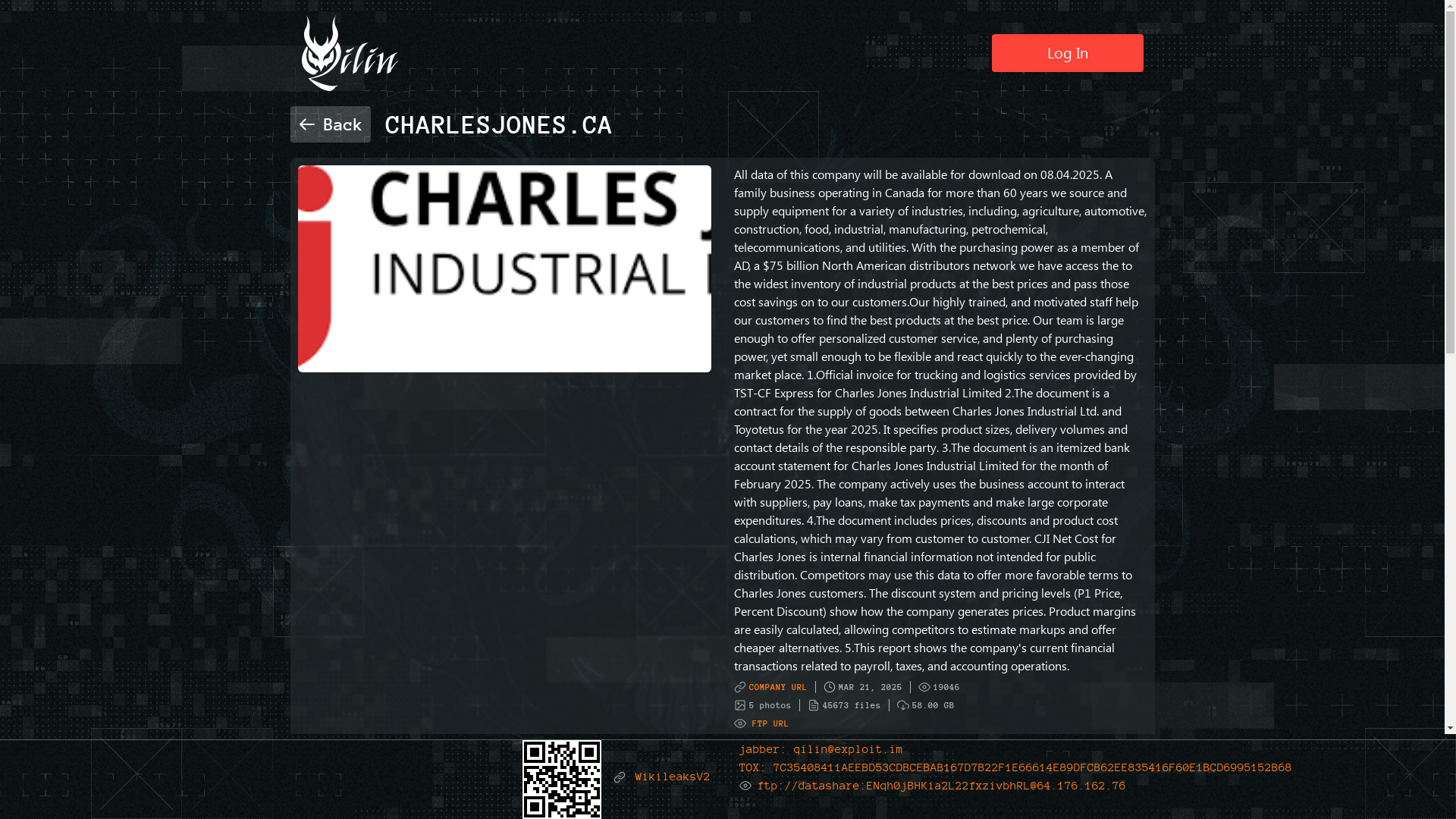 Screenshot del ataque