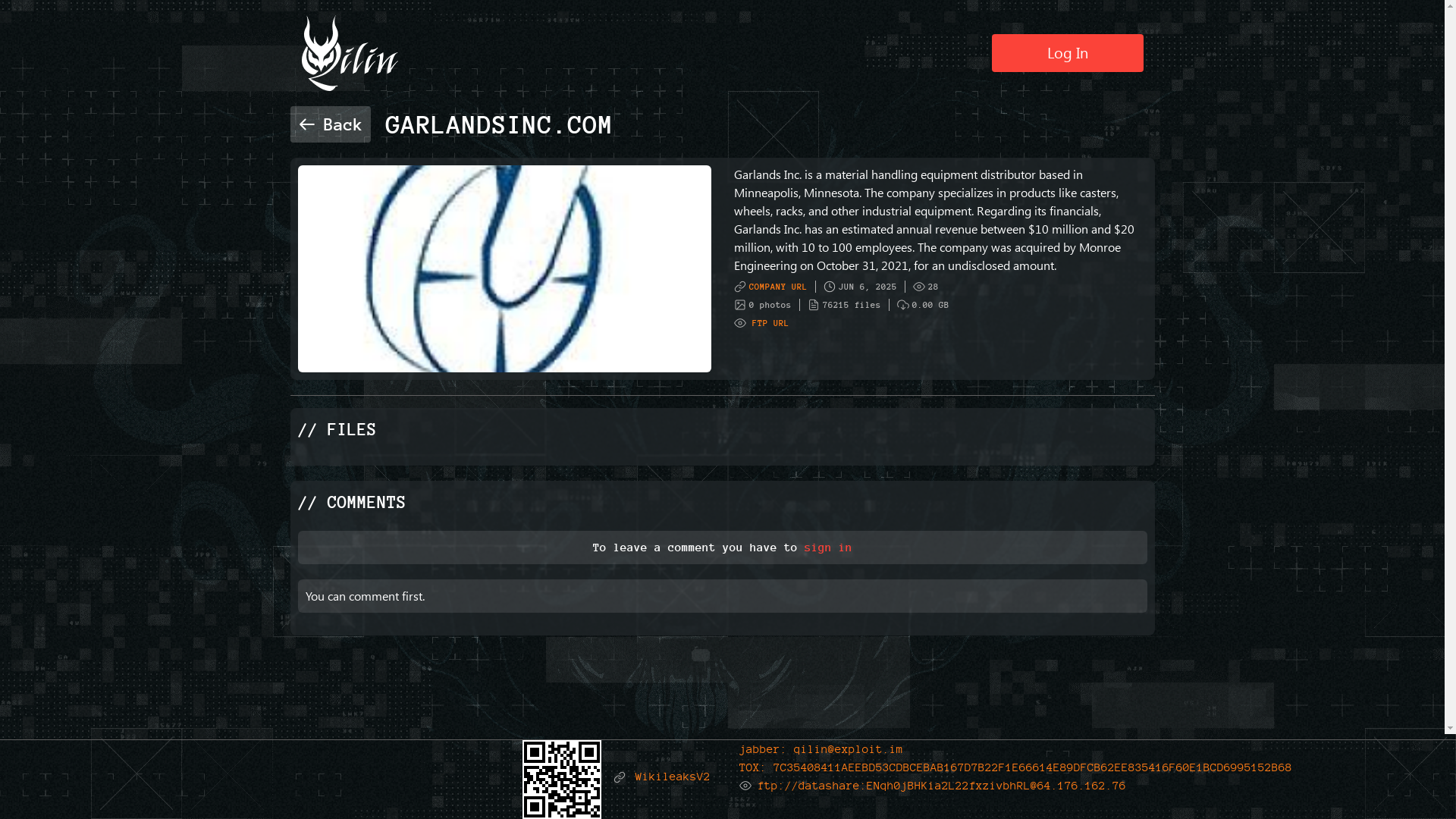 Screenshot del ataque