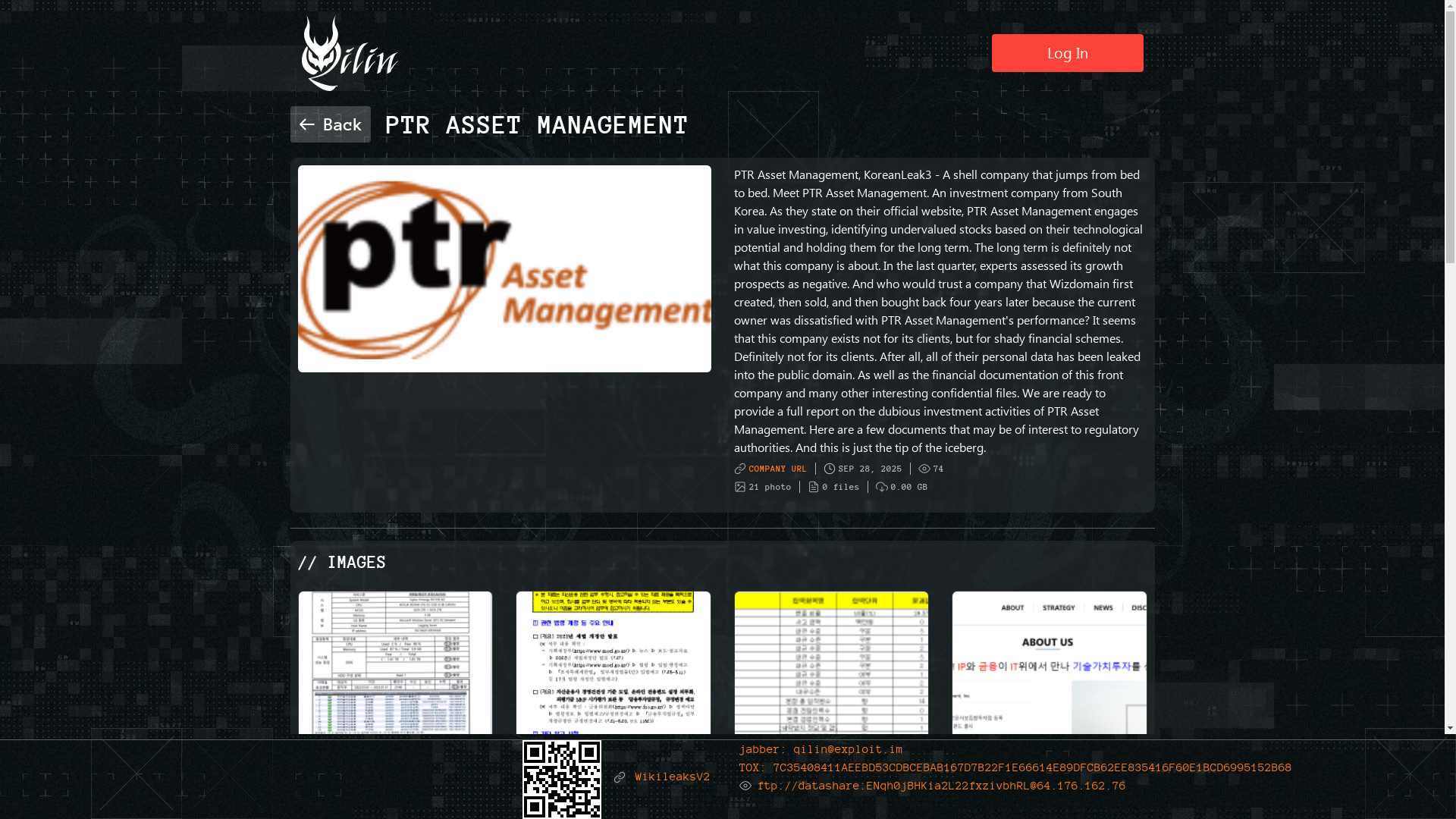 Screenshot del ataque