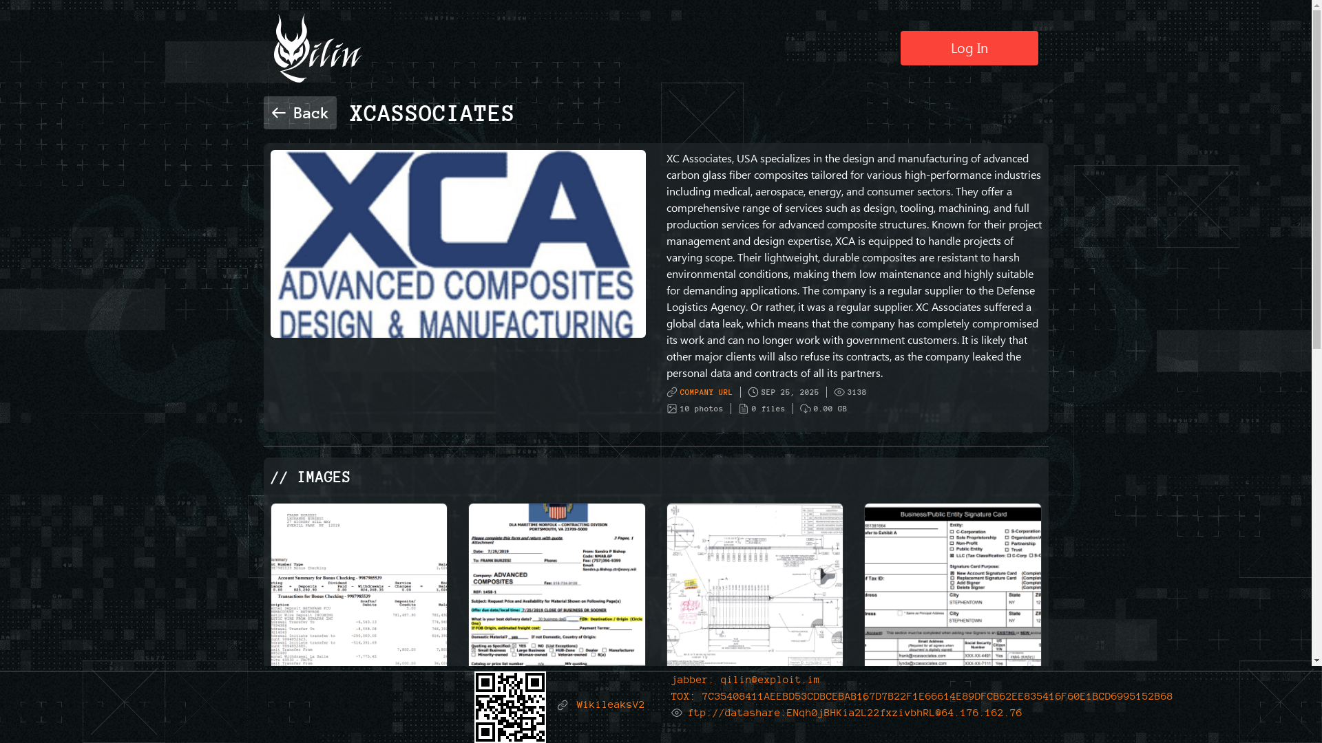 Screenshot del ataque