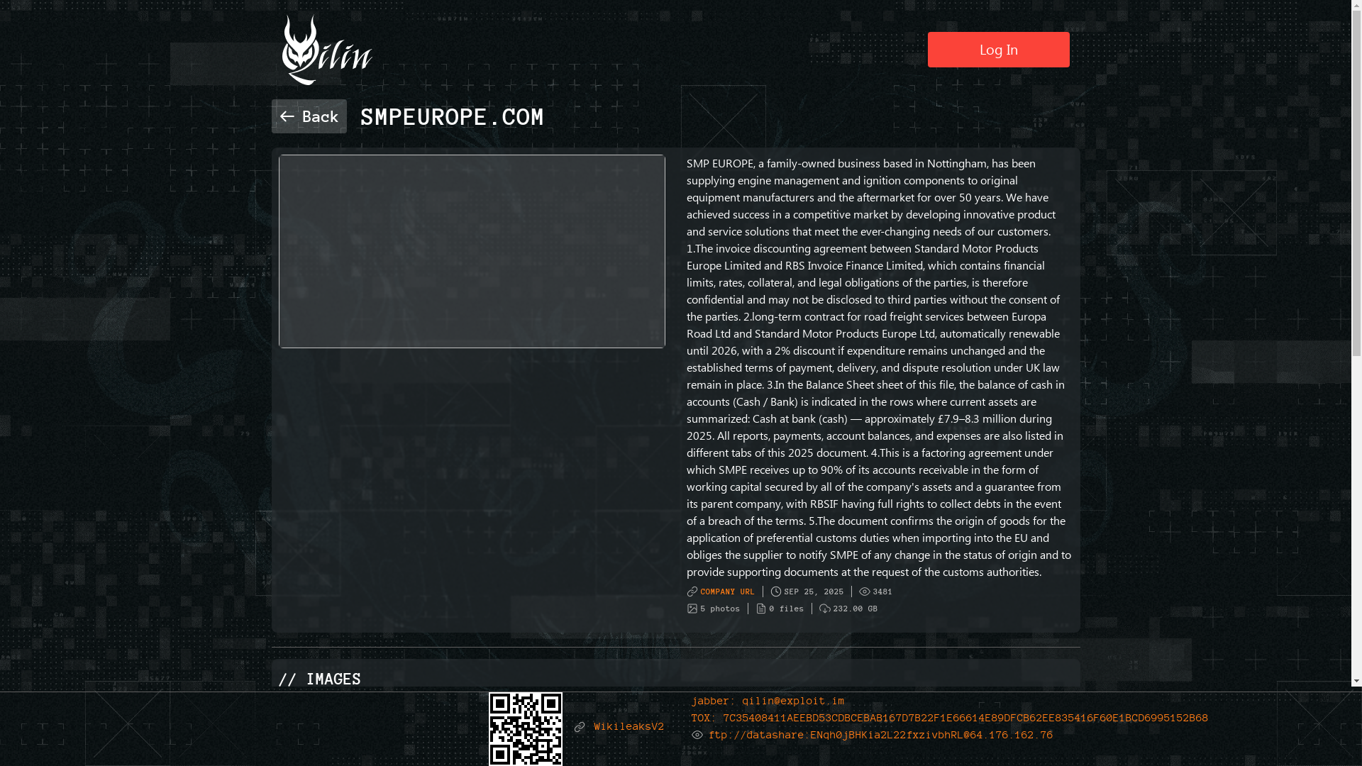 Screenshot del ataque