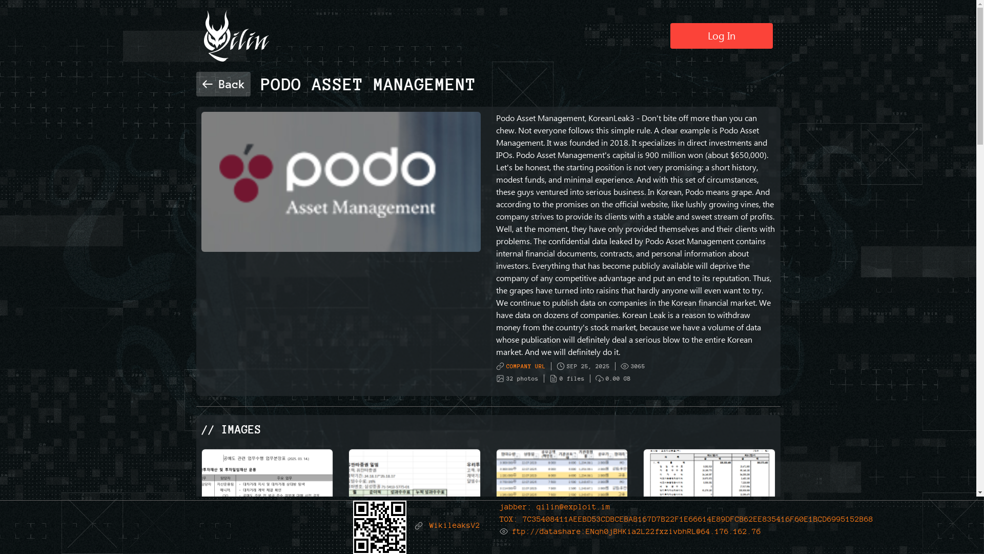 Screenshot del ataque