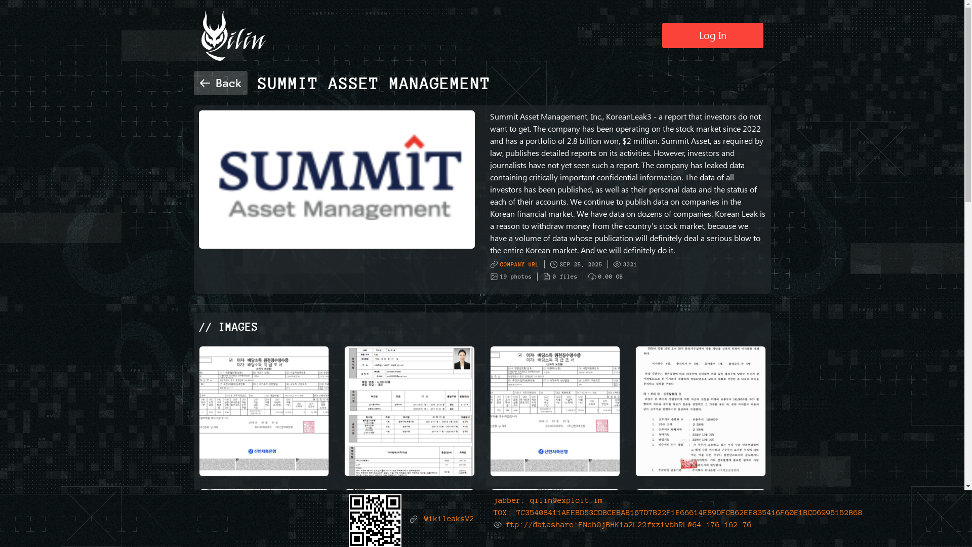 Screenshot del ataque