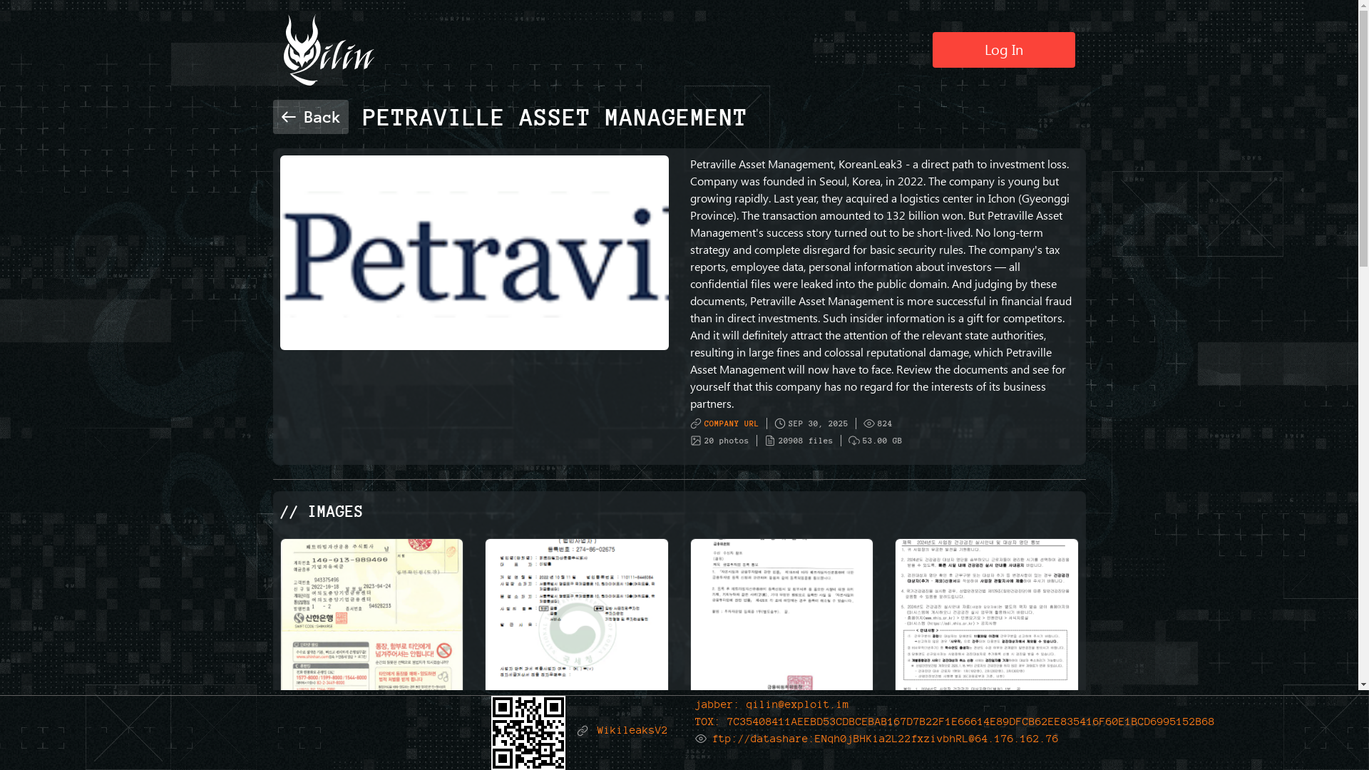 Screenshot del ataque